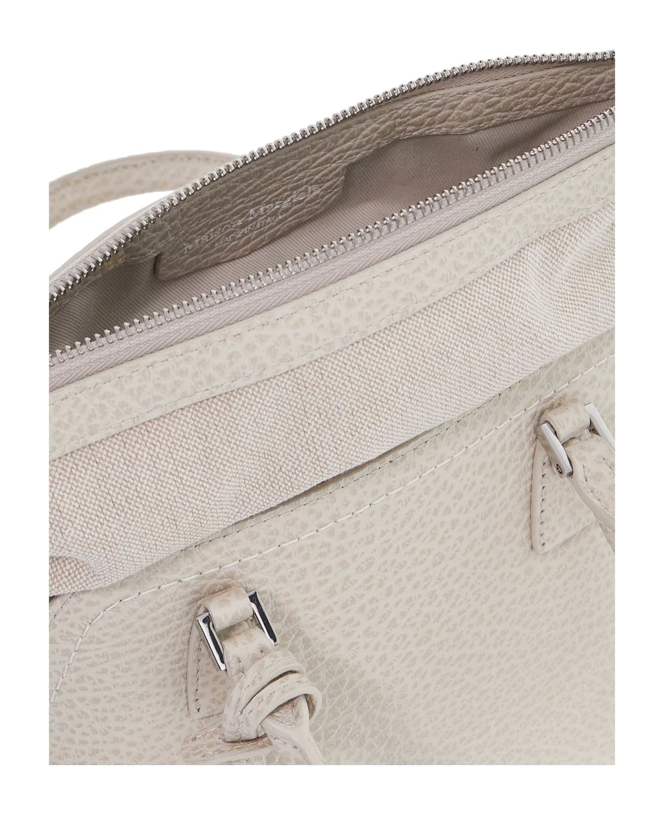 Maison Margiela Shoulder Bag In Hammered Leather | italist