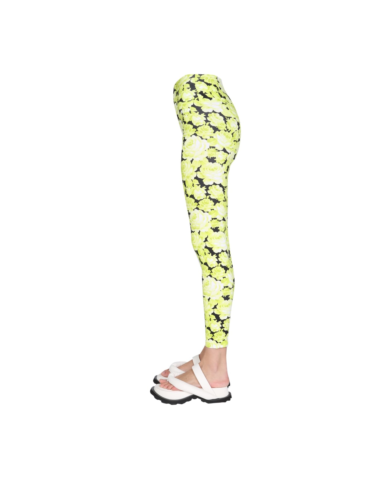 MSGM "active" Leggings - YELLOW