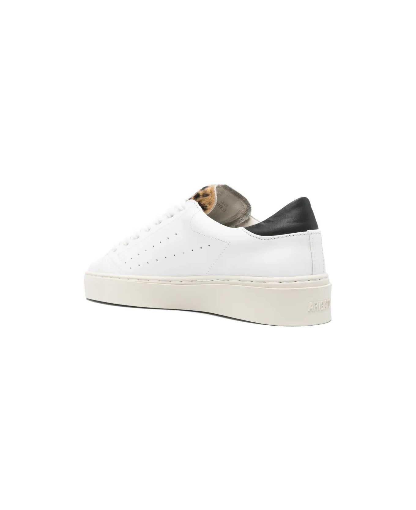 Axel Arigato Clean Court Sneakers - OFF WHITE/LEOPARD