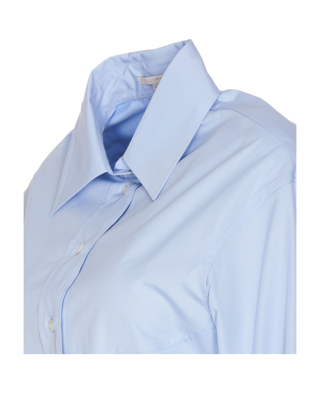 Stella McCartney Peplum Shirt - Blue シャツ
