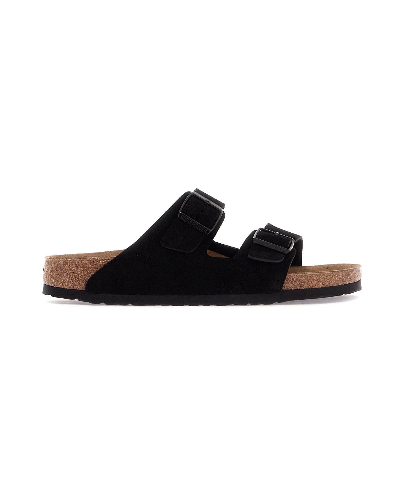 Birkenstock Arizona Slides Narrow Fit - Black