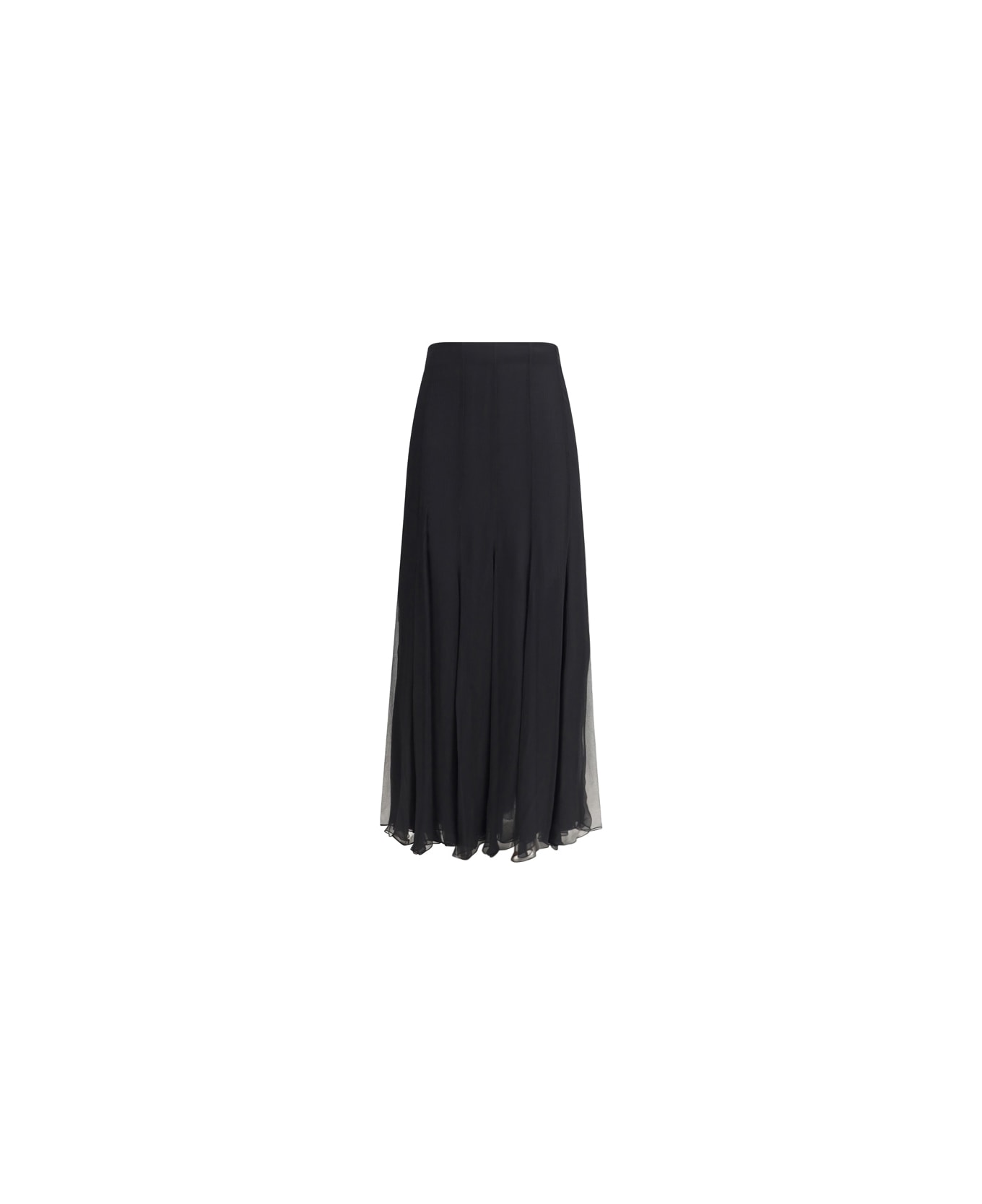 Chloé Silk Long Skirt
