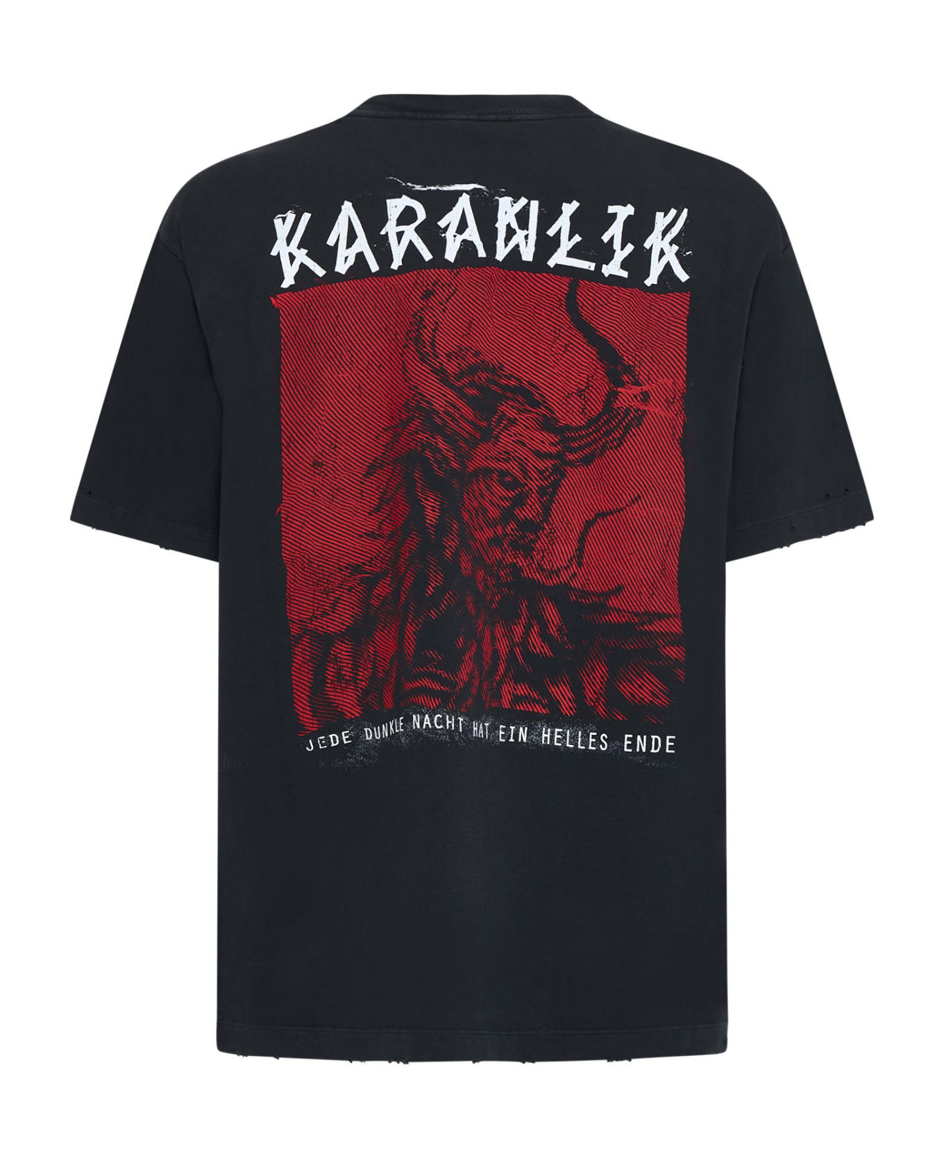 44 Label Group T-Shirt - Black stone+karanlik