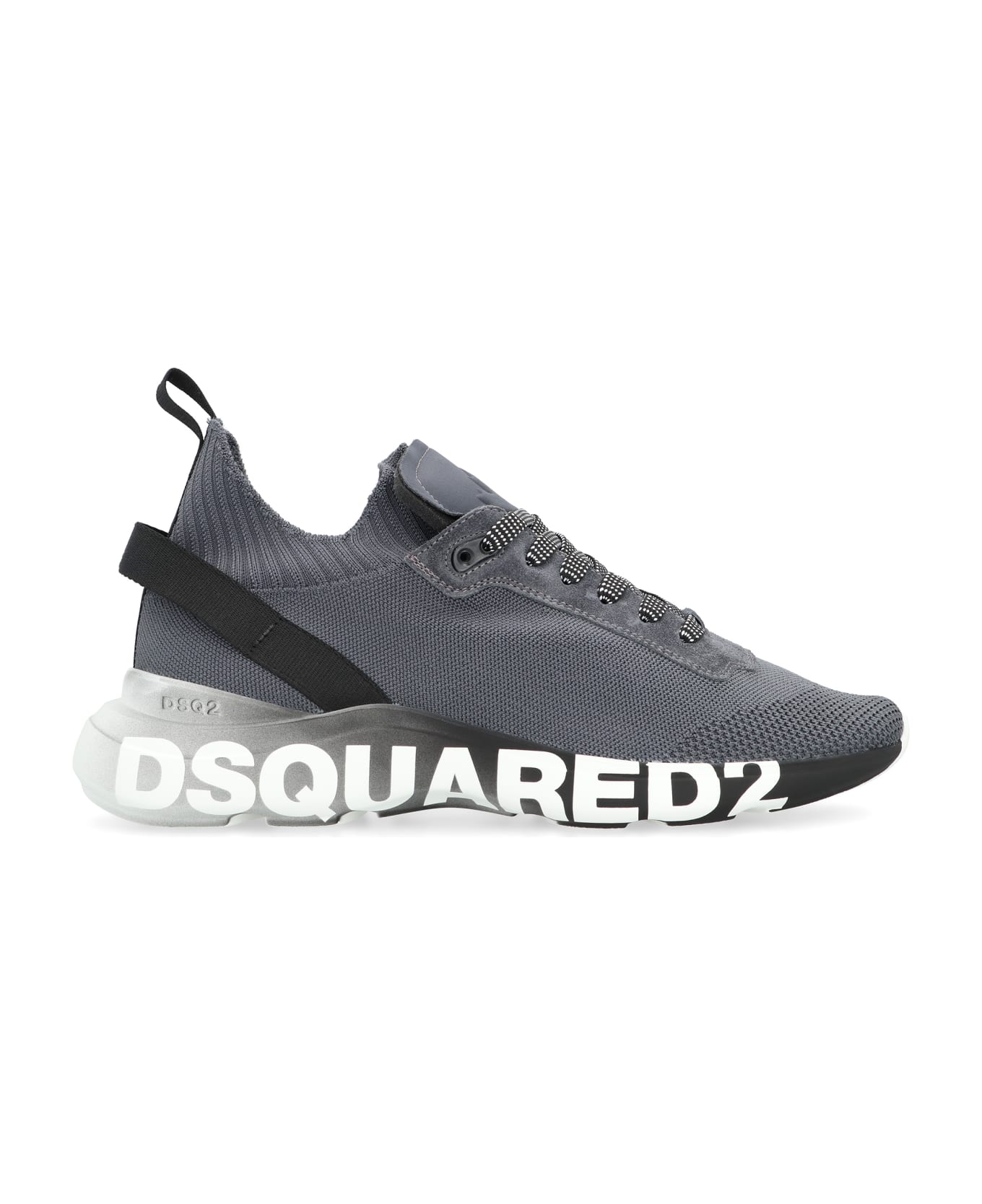 Dsquared2 Fly Knitted Sock-style Sneakers - grey