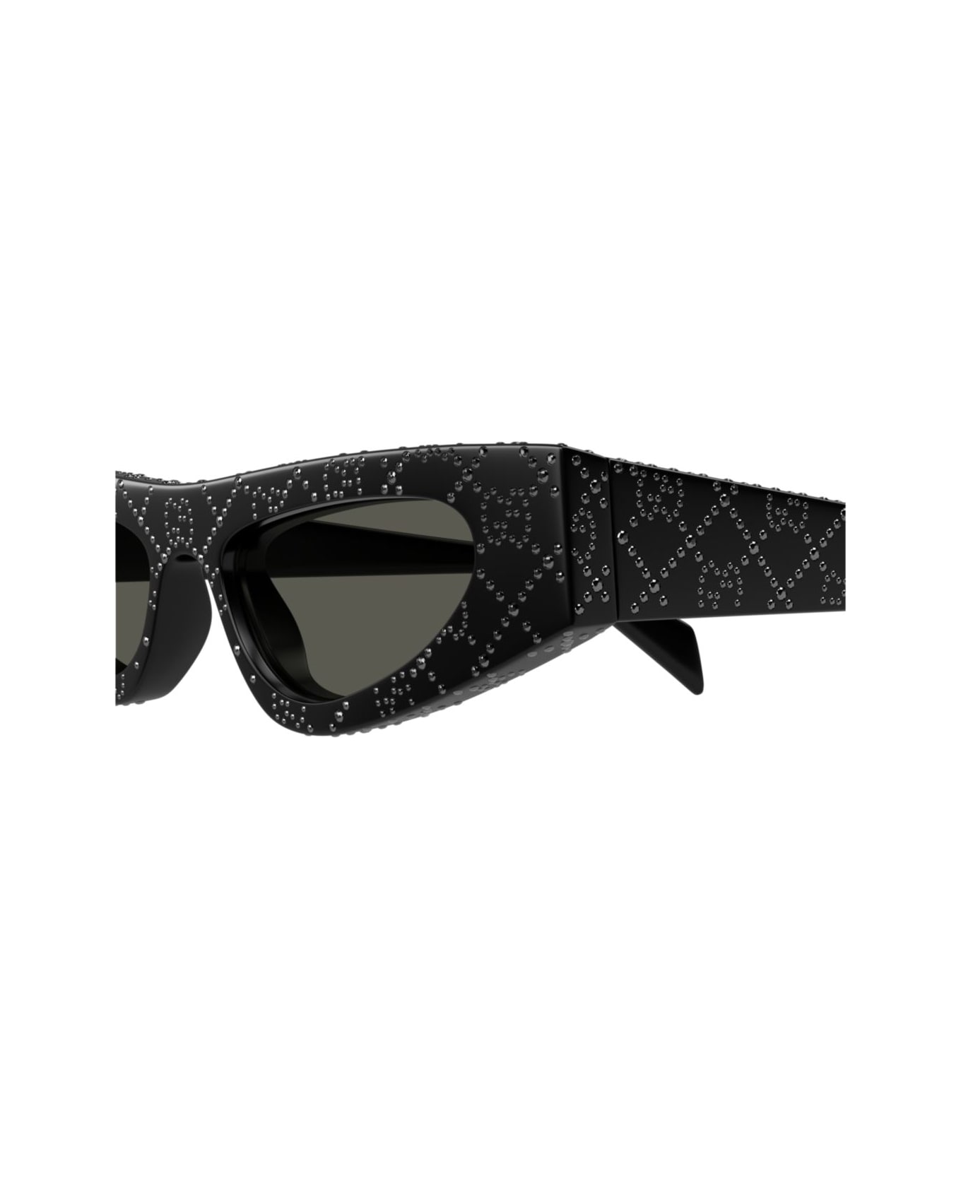 Gucci Eyewear Gg1779s-010 Black-black-grey - BLACK-BLACK-GREY