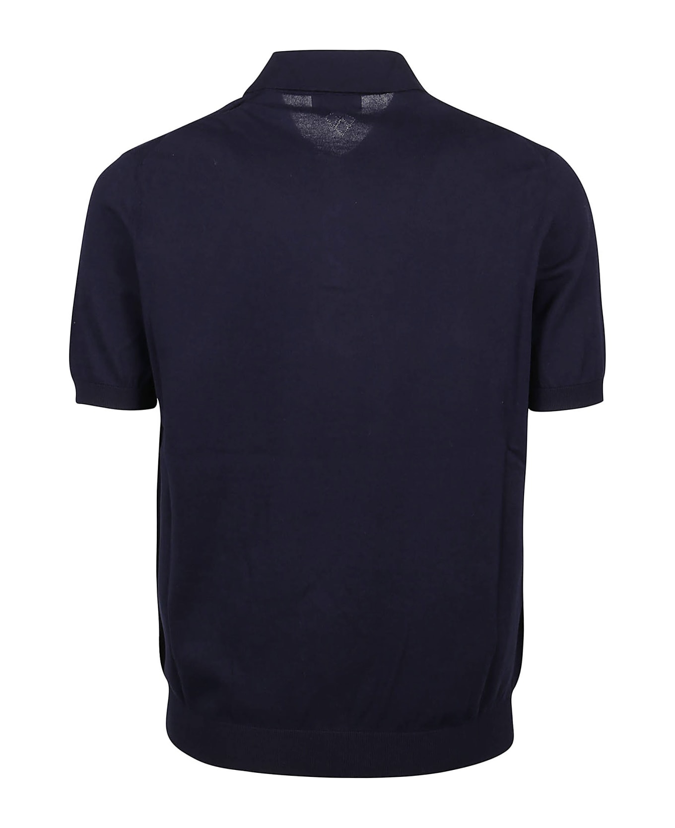 Ballantyne Short Sleeve Polo Shirt - Navy