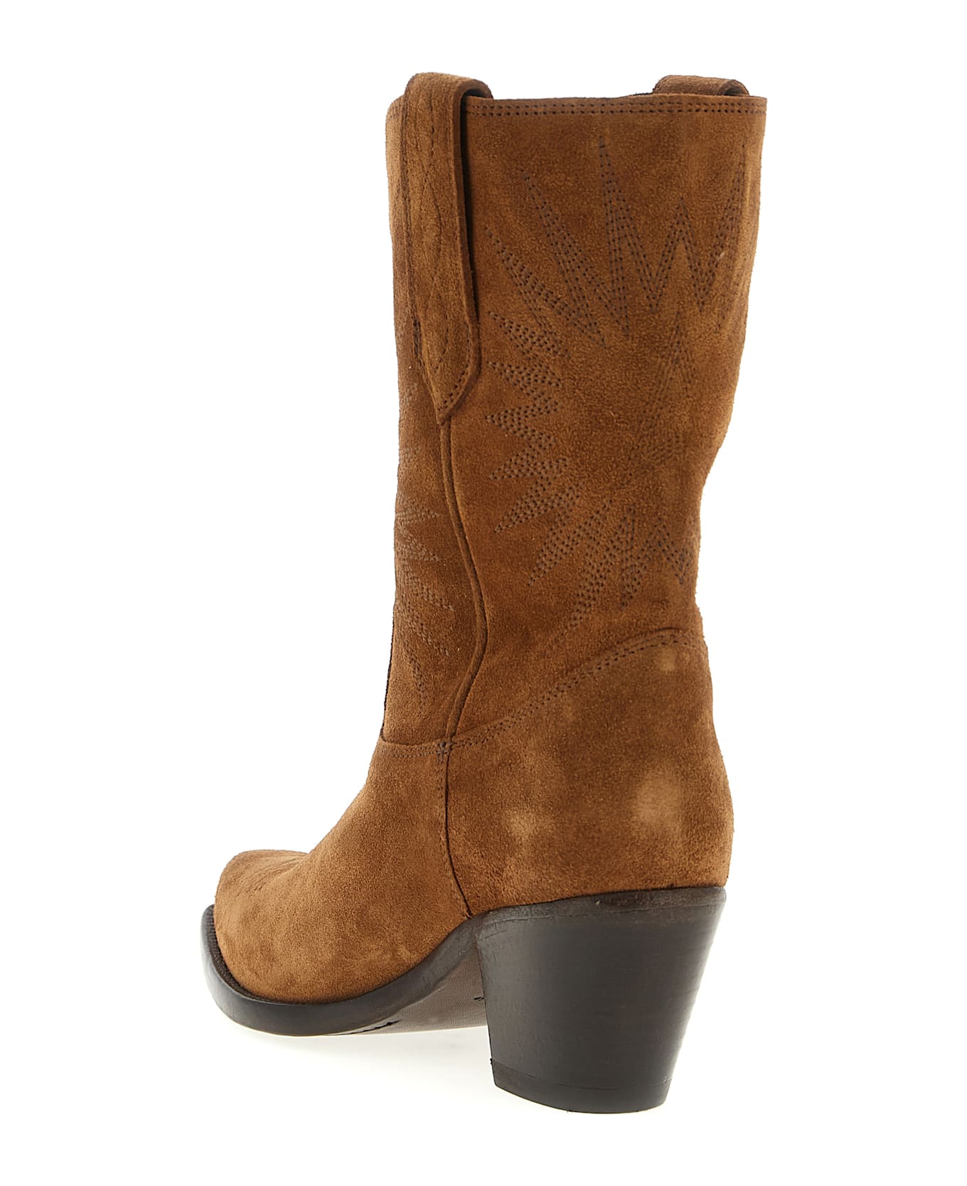 Golden Goose 
wish Star
 Boots - Brown