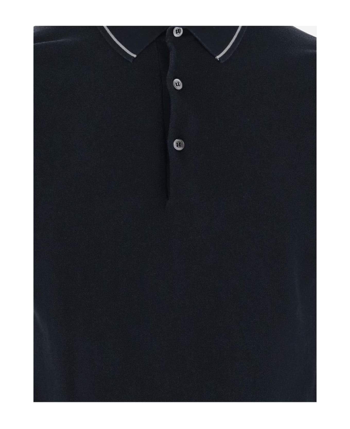 Aspesi Cotton Polo - Blue ポロシャツ