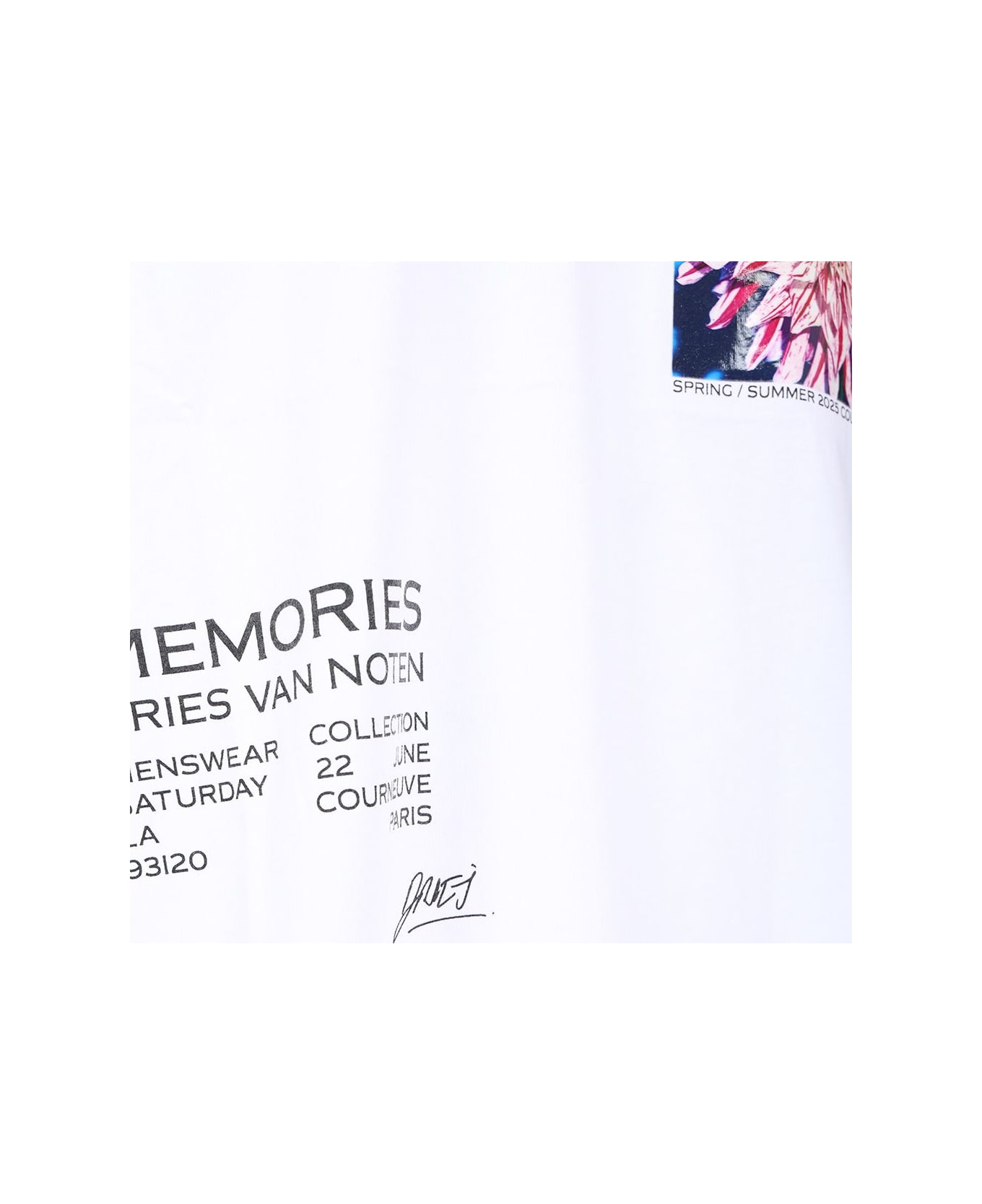 Dries Van Noten Spring T-shirt - White