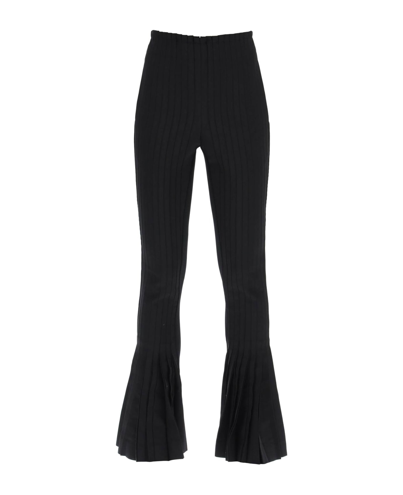 Sacai Pleated Pants - BLACK (Black)