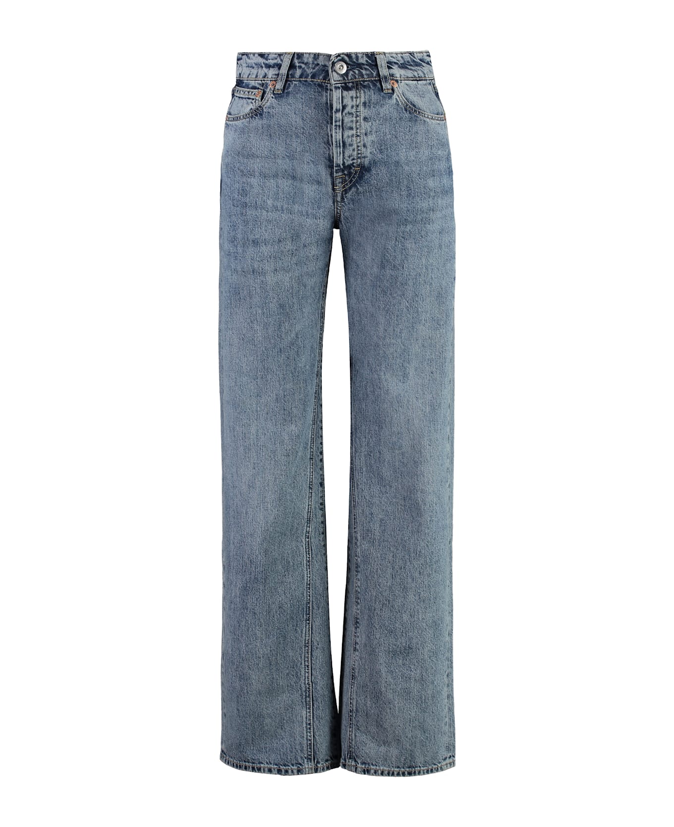 Our Legacy Treble 5-pocket Straight-leg Jeans - Denim