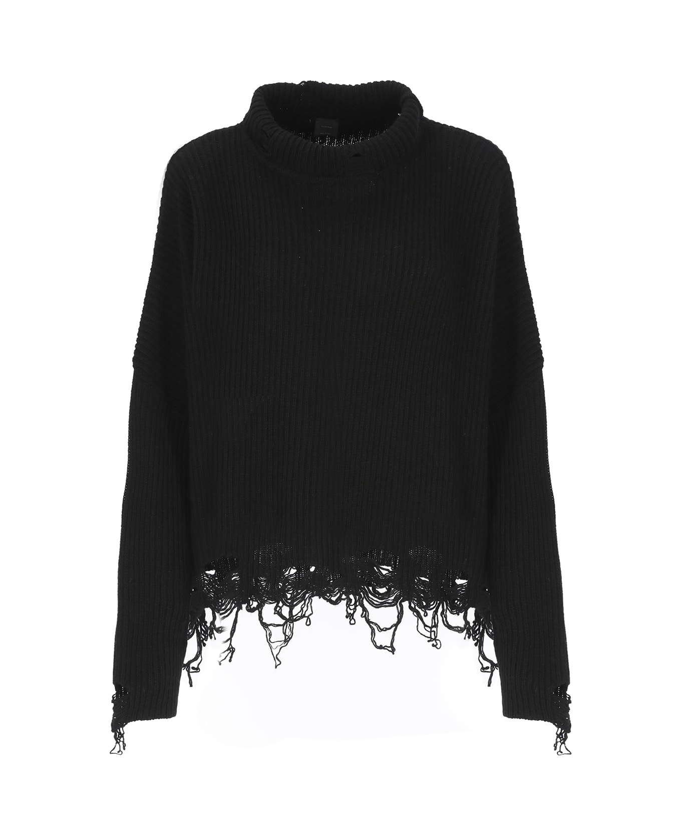 Pinko Turtleneck Sweater - black