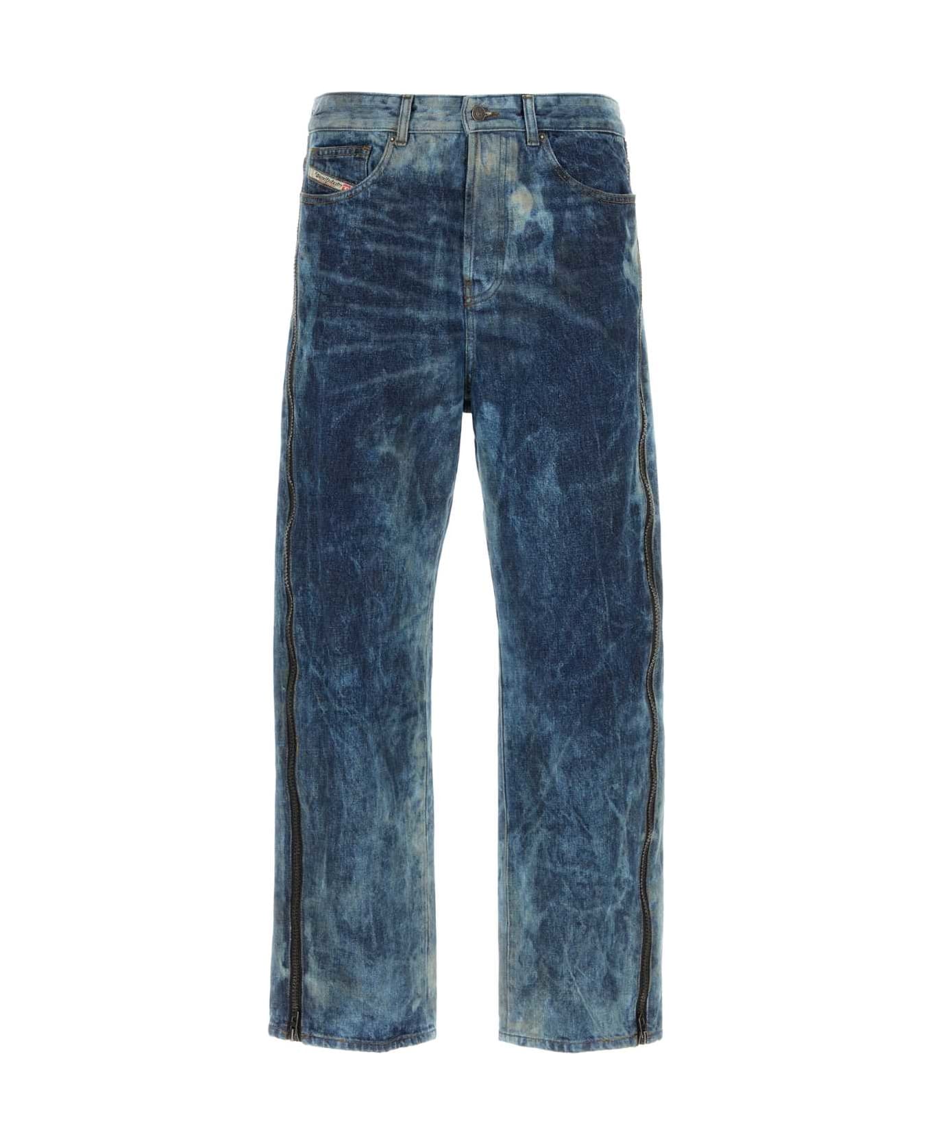 Diesel Denim D-rise 0pgax Jeans - 01