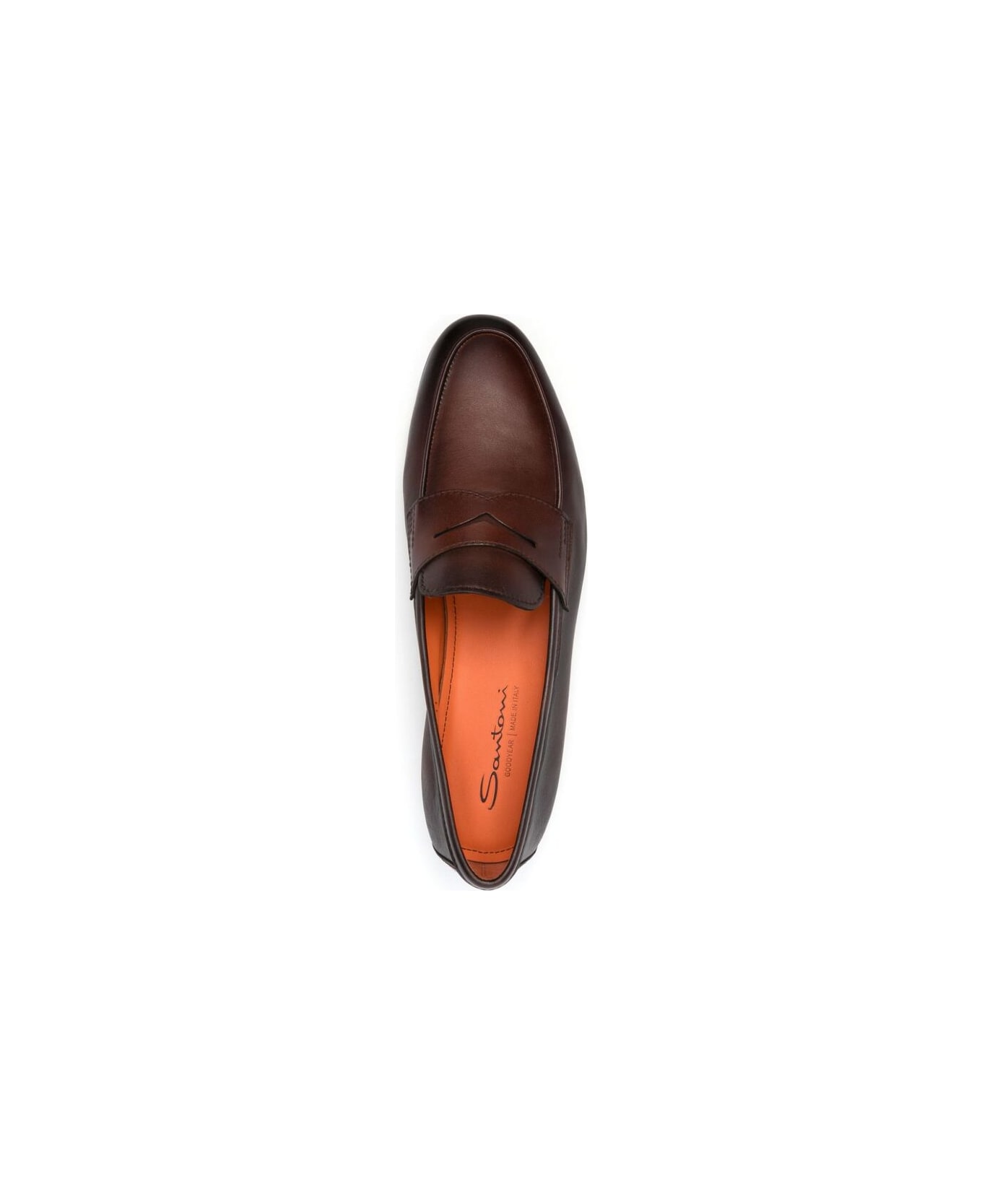 Santoni Shoe - BROWN