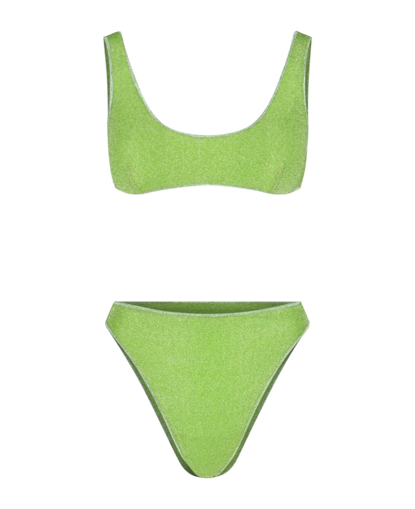 Oseree 'lumière Sporty Sunday' Bikini Set - Green 水着