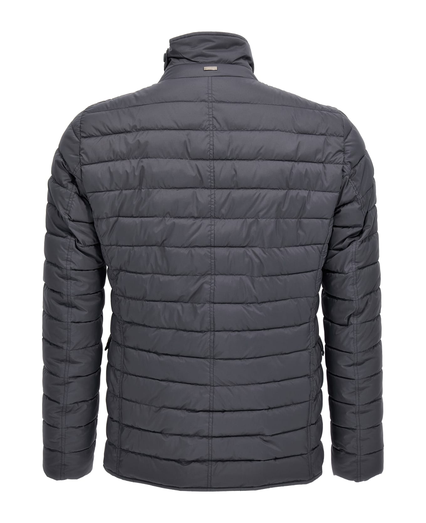 Herno Quilted Puffer Jacket - Blue ダウンジャケット