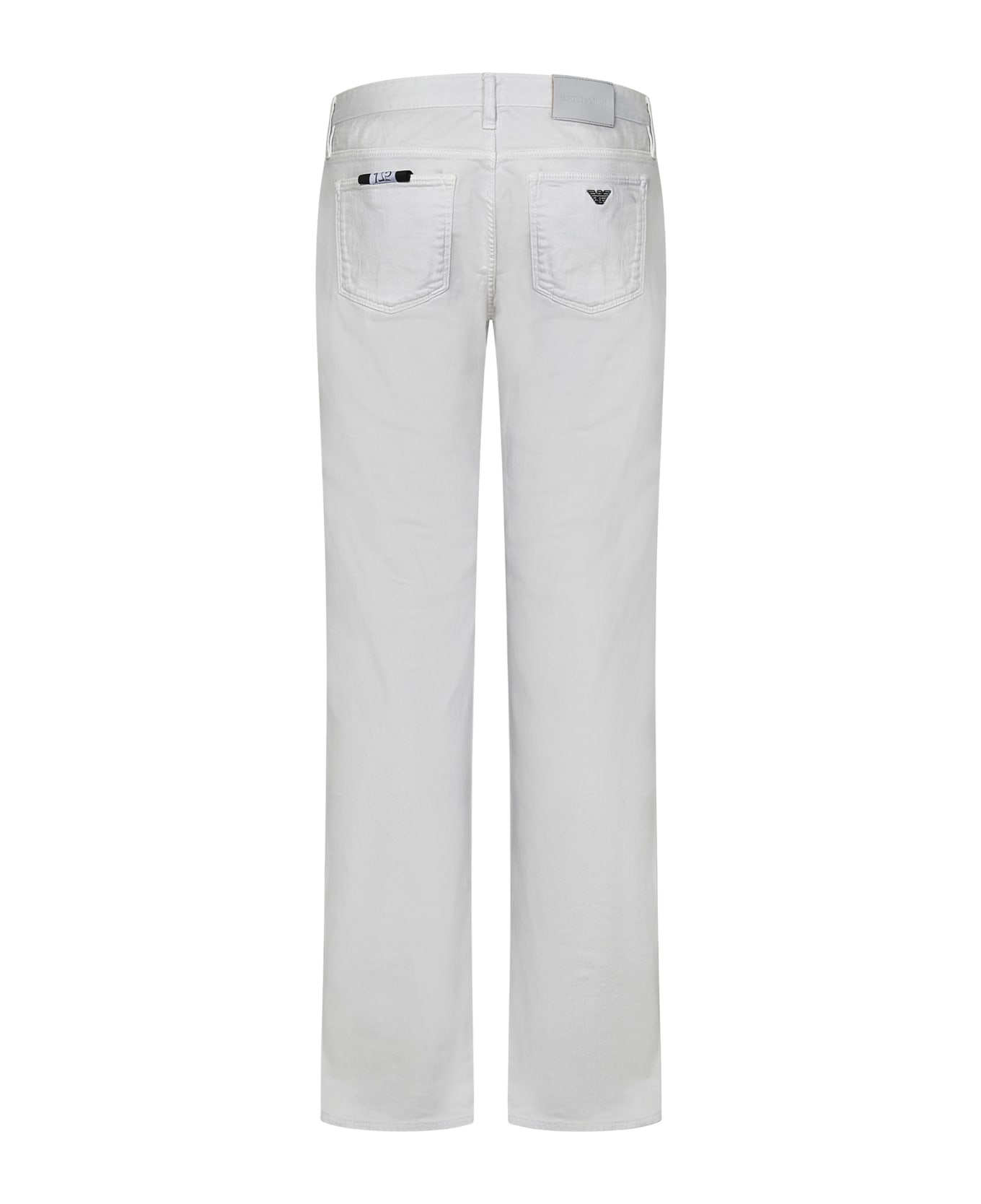 Emporio Armani J75 Jeans - White デニム