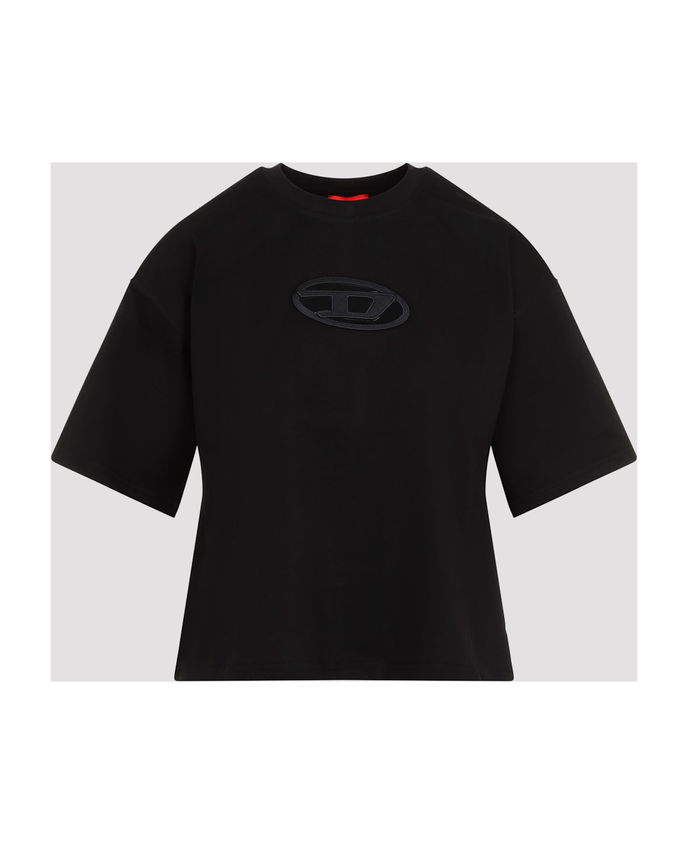 Diesel T-buxt-crop-od T-shirt - Xx Black