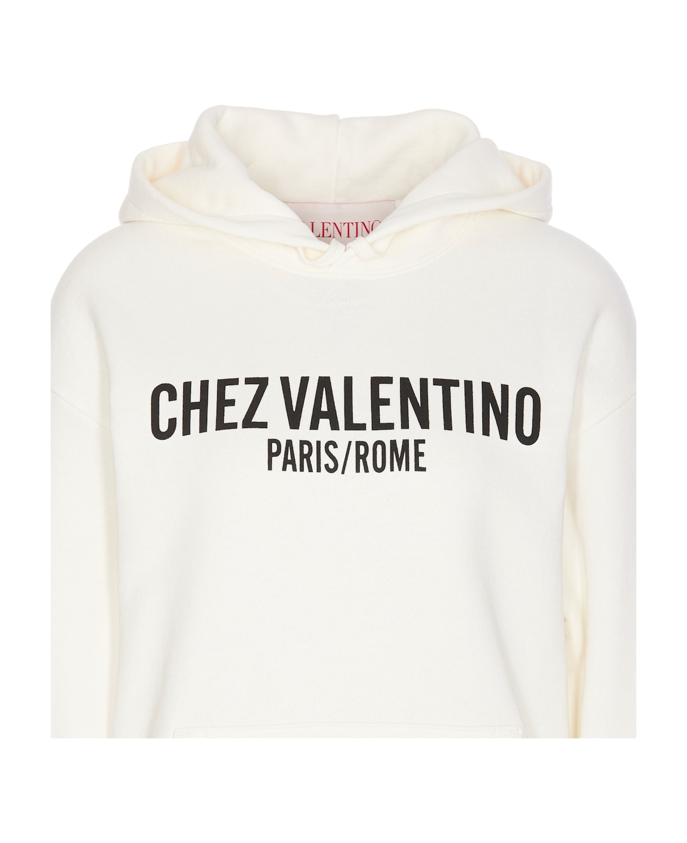 Valentino Garavani Logo Hoodie - White