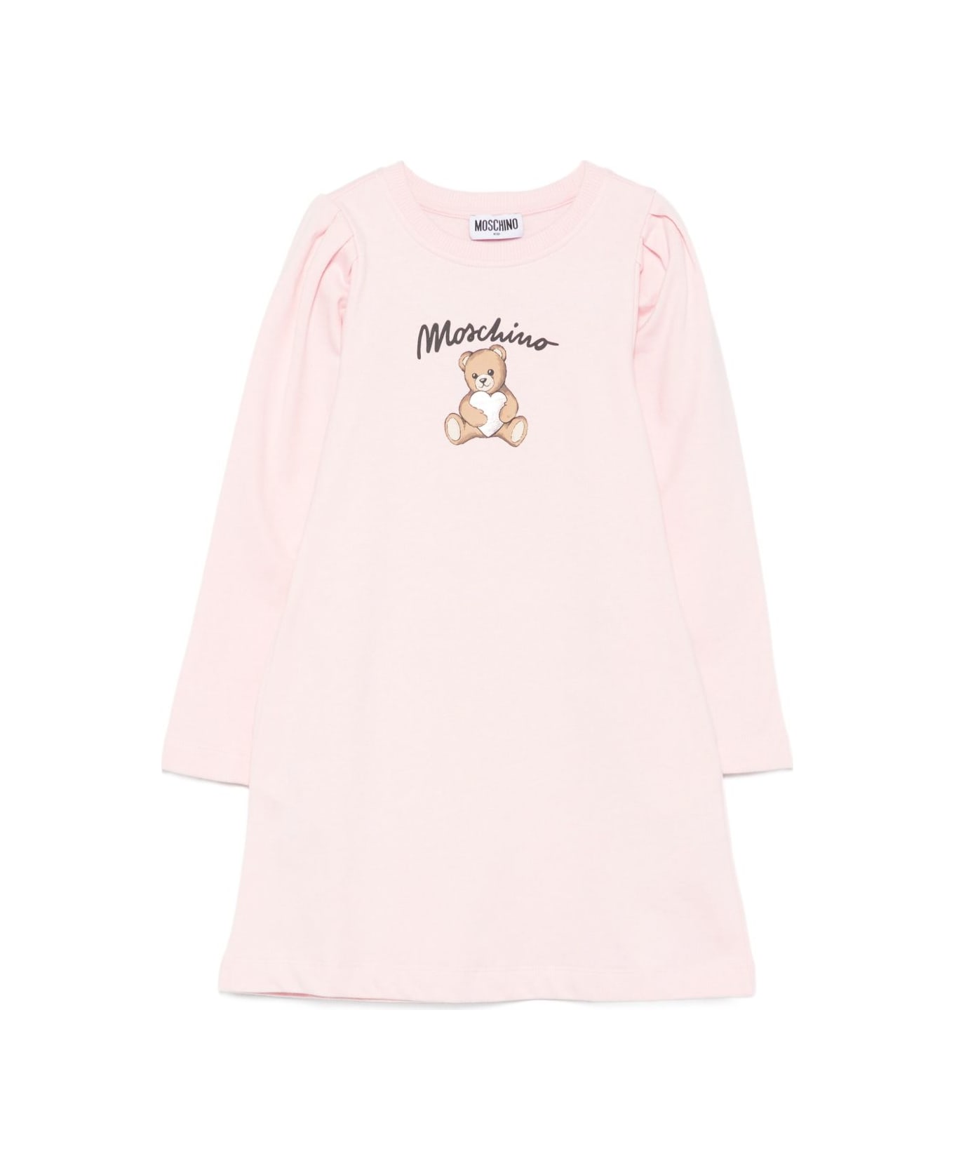 Moschino Kids Printed Dress - Pink