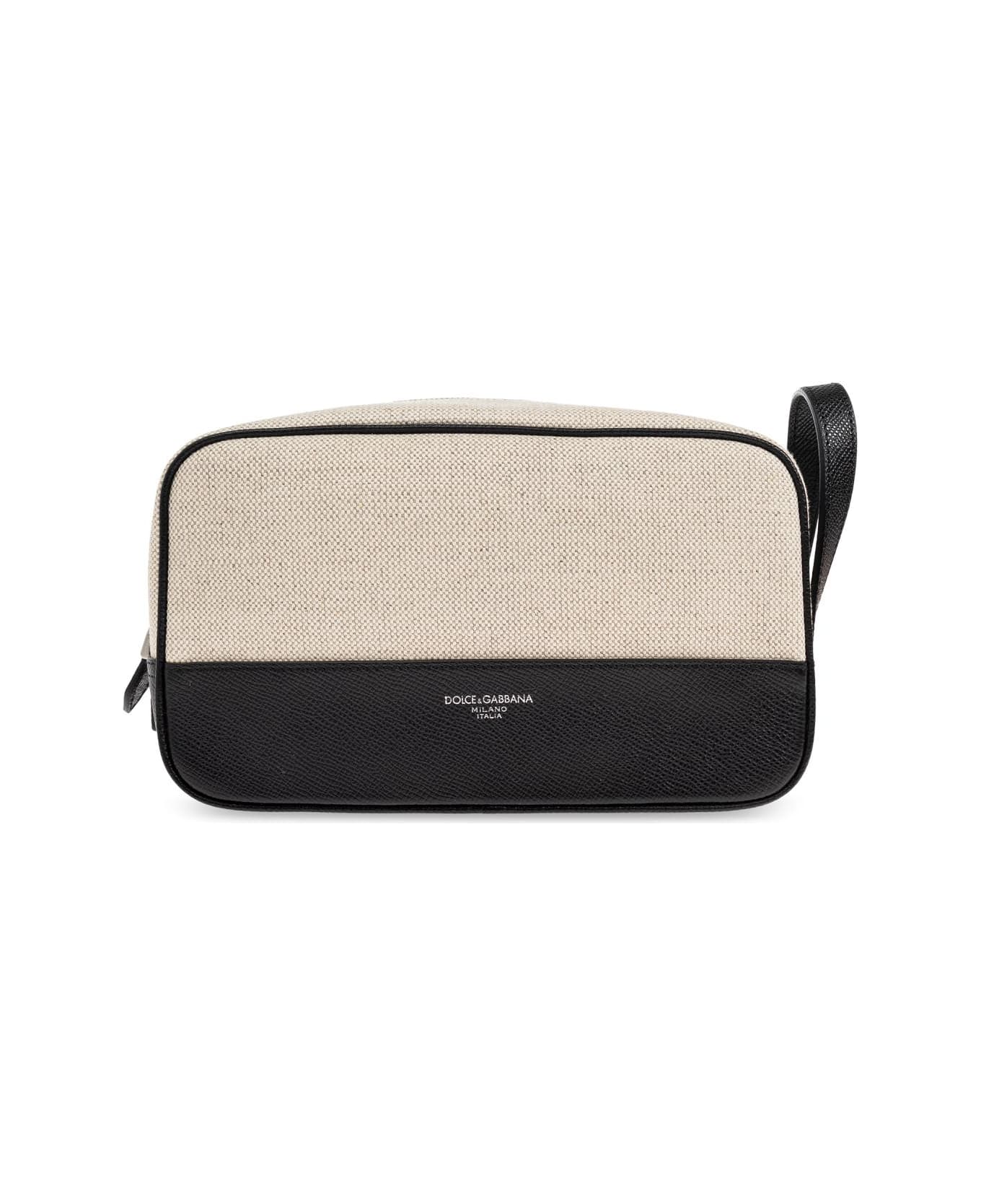 Dolce 
Gabbana Cosmetic Bag - AVORIO/NERO