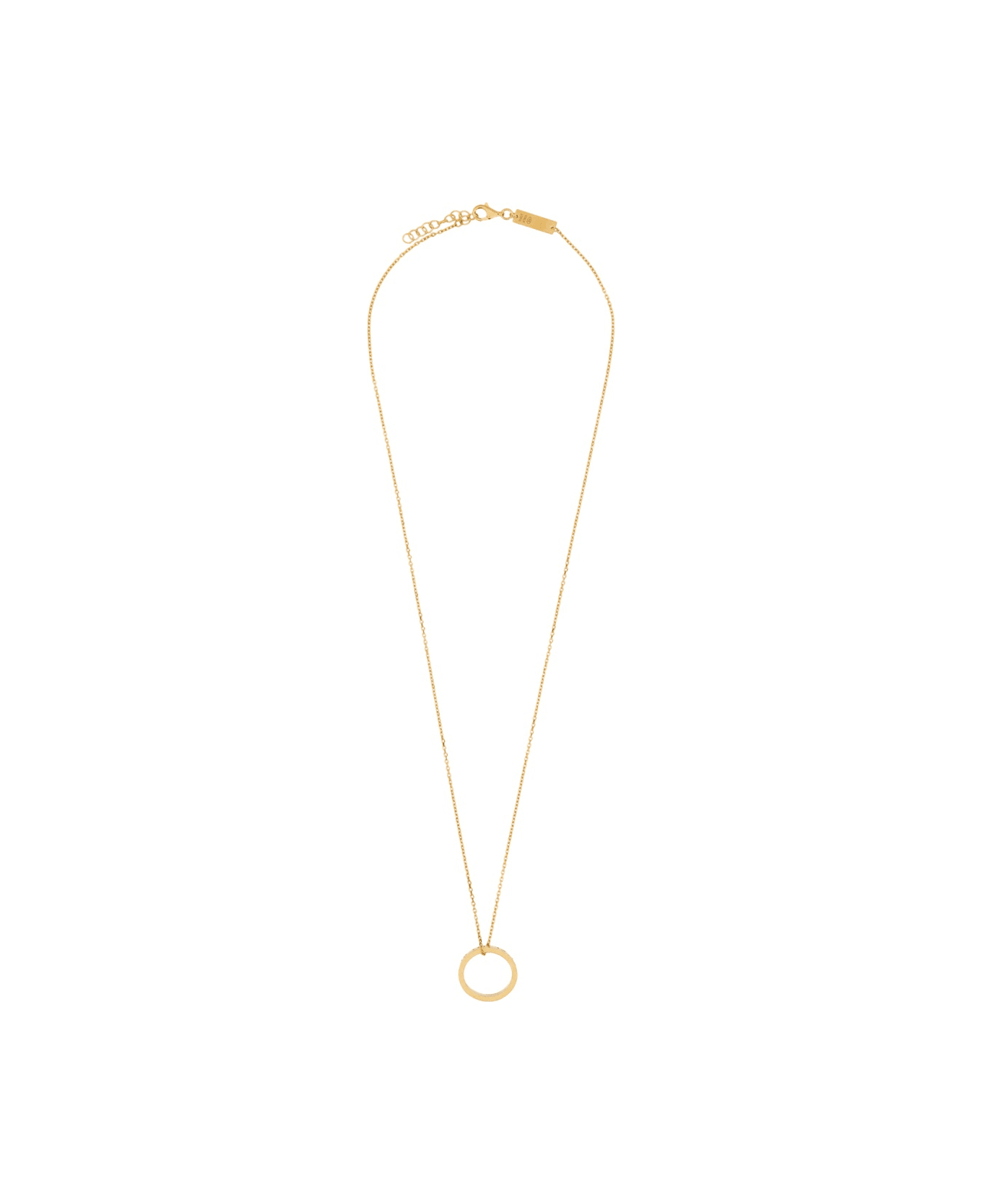 Maison Margiela Number Ring Necklace - GOLD