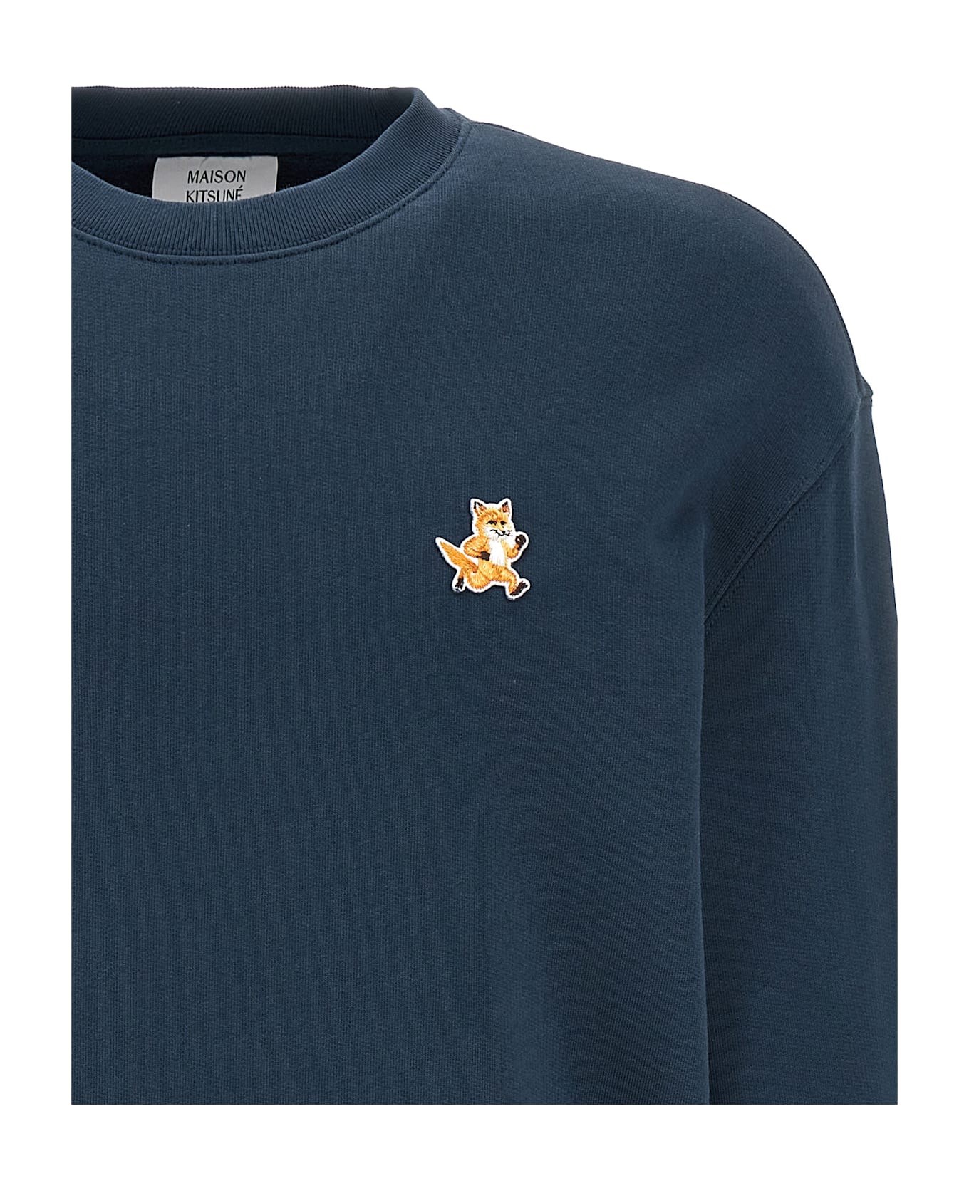 Maison Kitsuné 
speedy Fox
 Sweatshirt - Blue