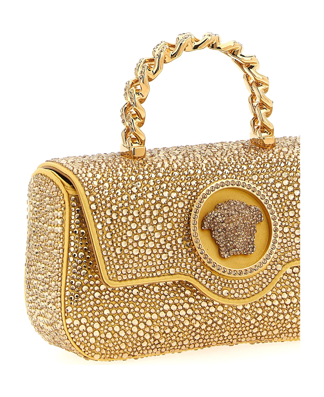 Versace 
la Medusa
 Mini Handbag - Gold