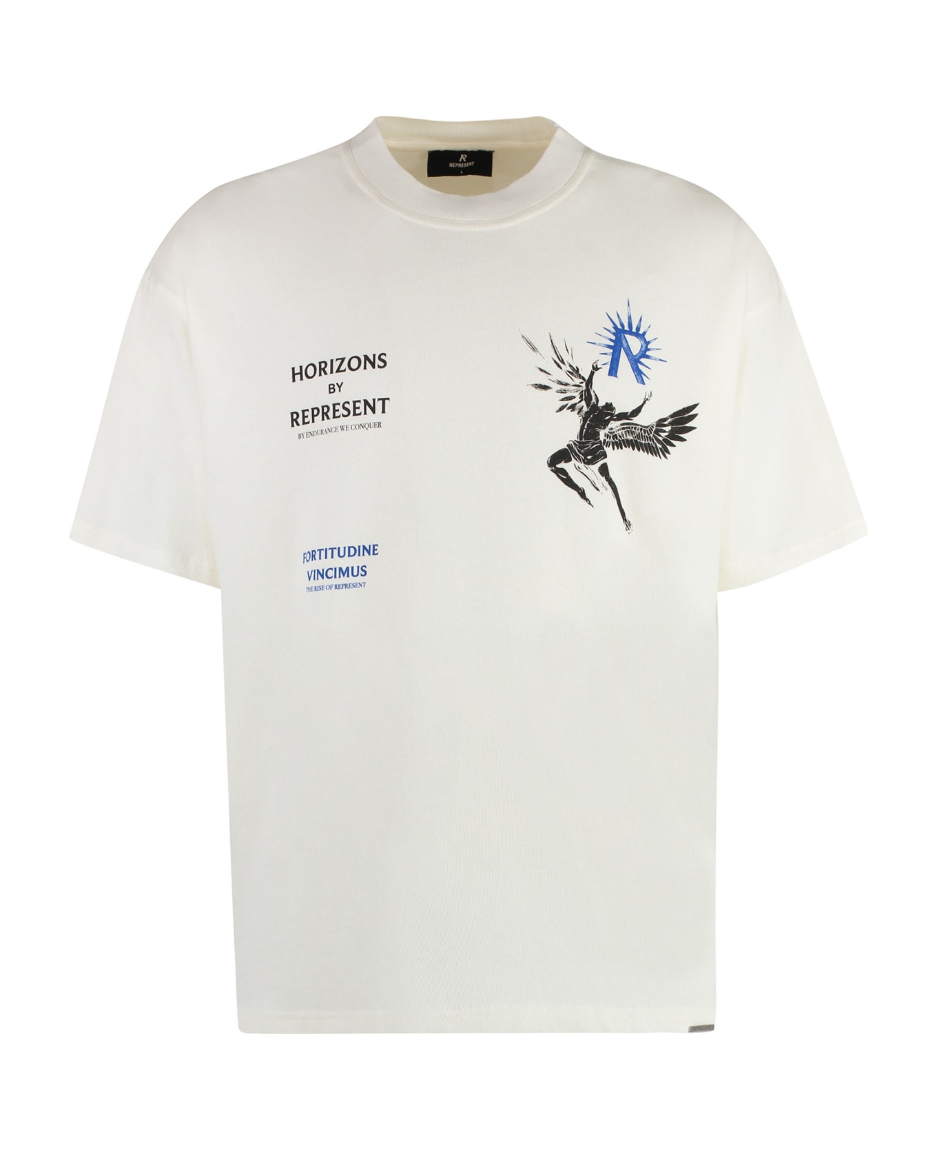 REPRESENT Icarus Cotton T-shirt - Ivory