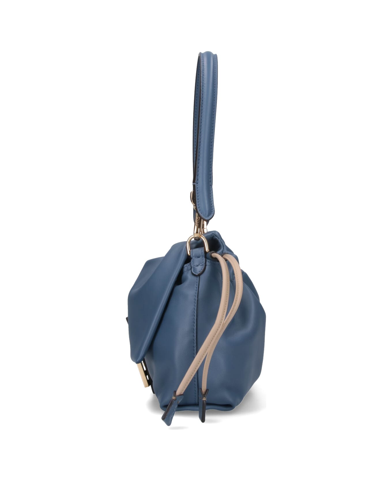 Fendi Medium Bora "mamma Baguette" - Blue