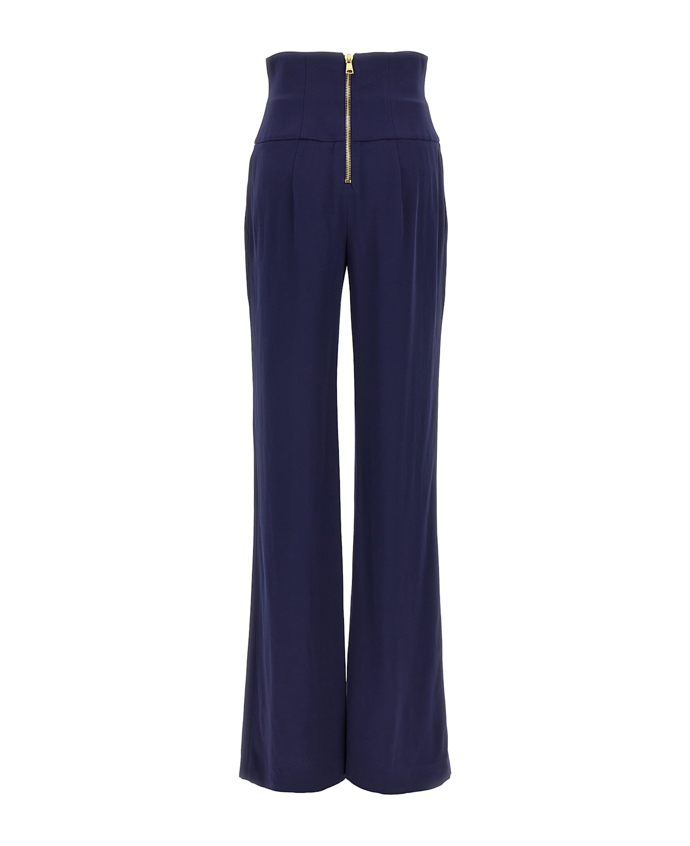 Balmain 'chiocciola' Pants - Blue