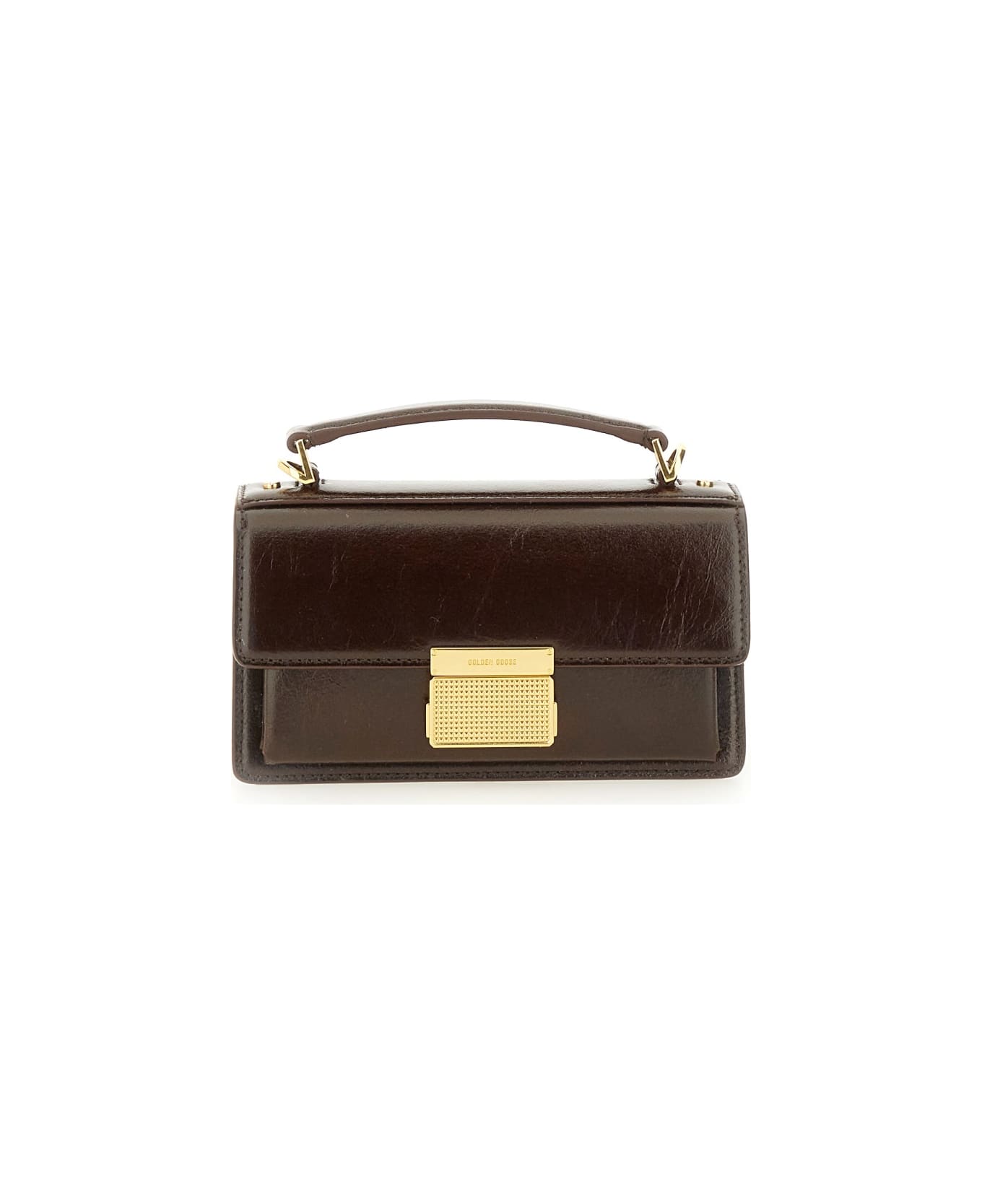 Golden Goose Small "venice" Bag - DARK BROWN