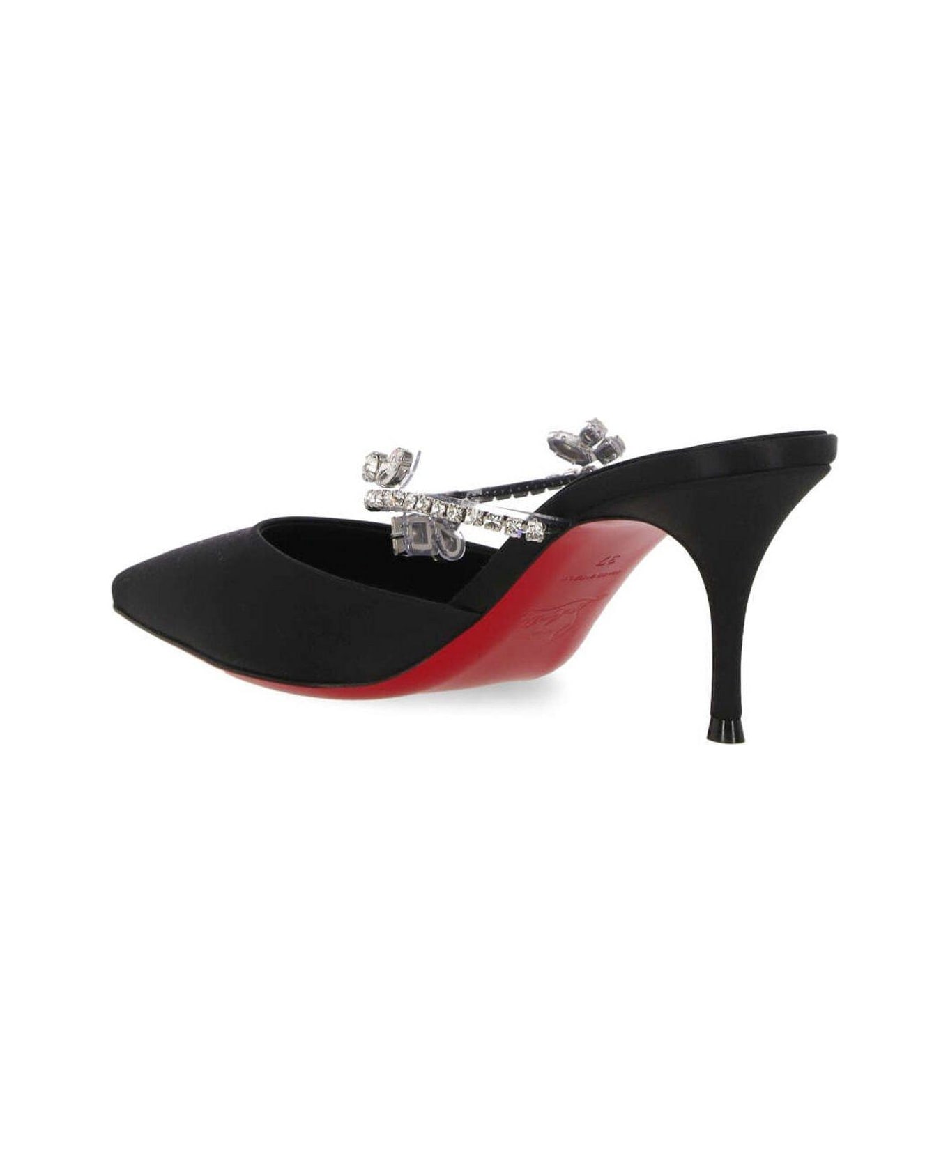 Christian Louboutin Pointed-toe Pumps - Black