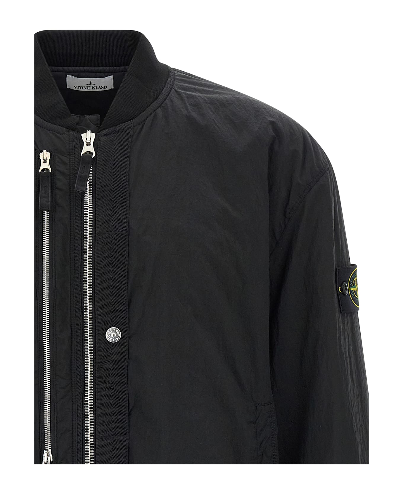 Stone Island '4100038' Bomber Jacket - Black  