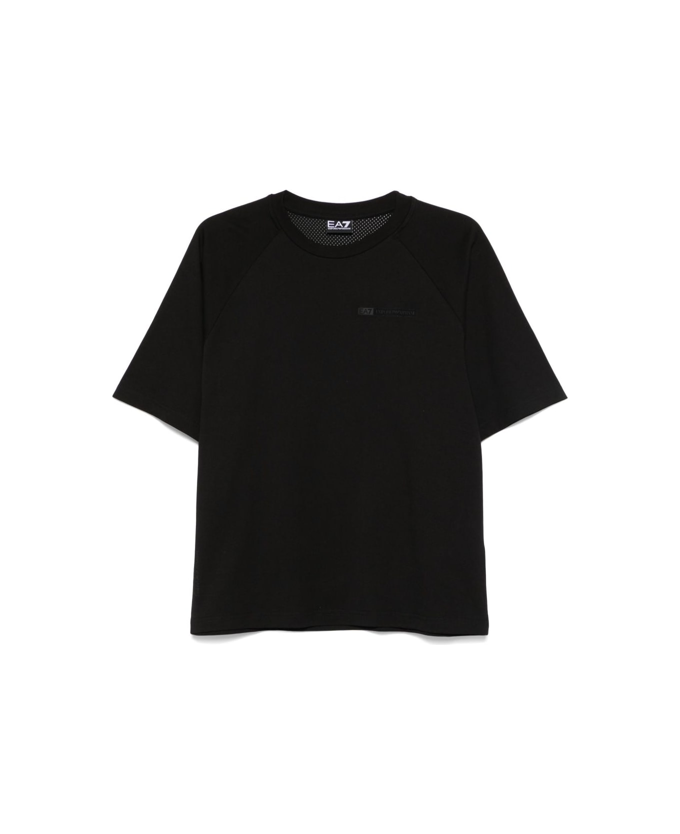 EA7 Logo T-shirt - Black