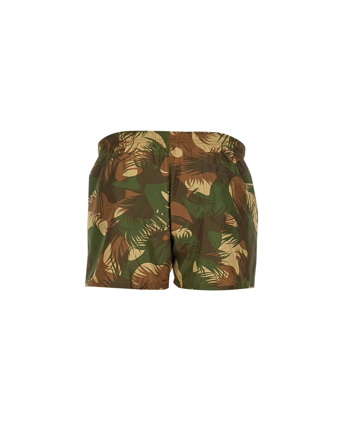 Moschino Camouflage Swimsuit - GREEN