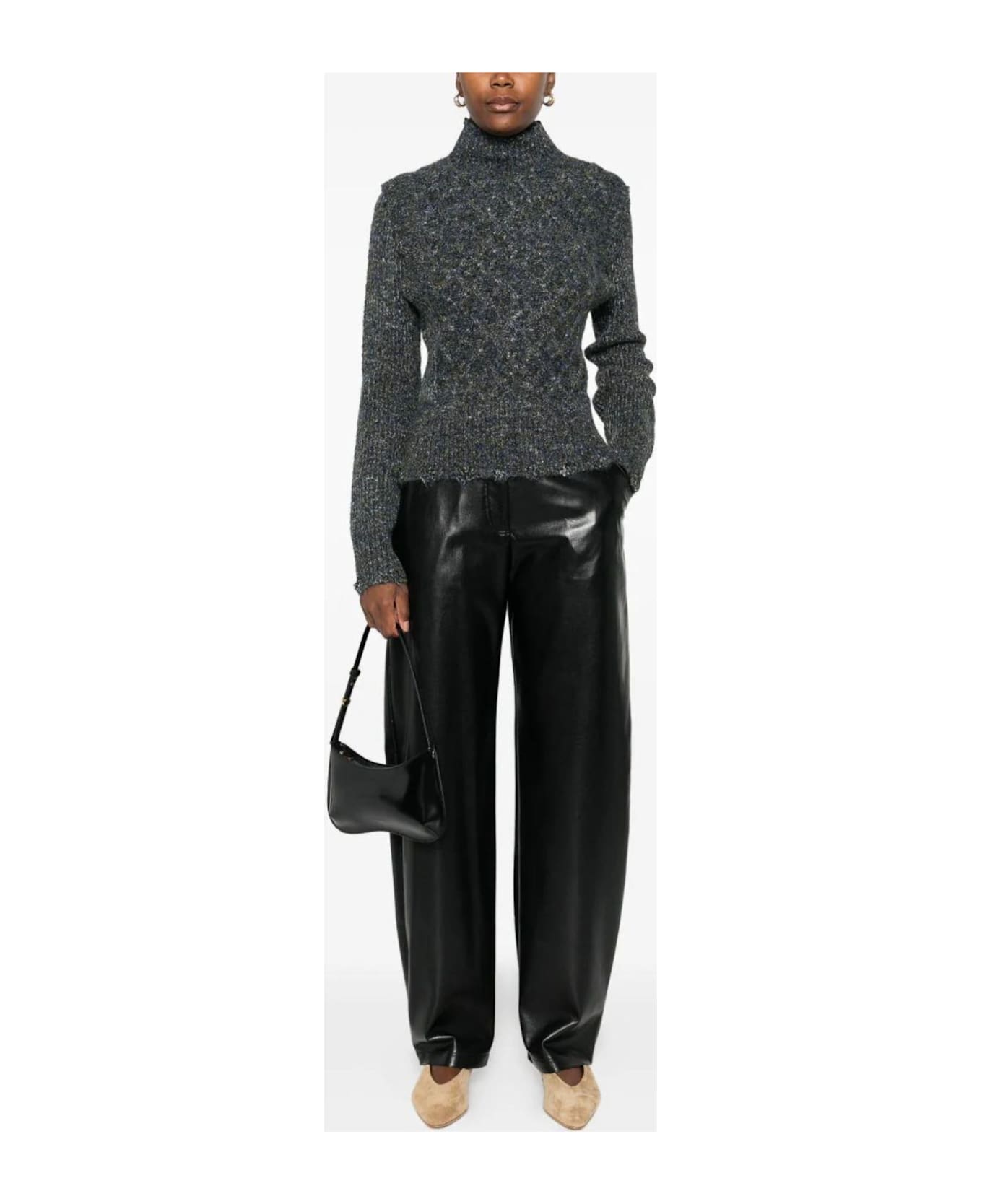 Pinko Panino Pants - NERO LIMOUSINE