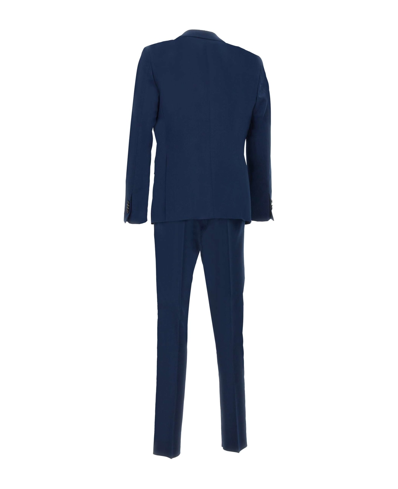 Manuel Ritz Viscose Two-piec Suit - BLUE