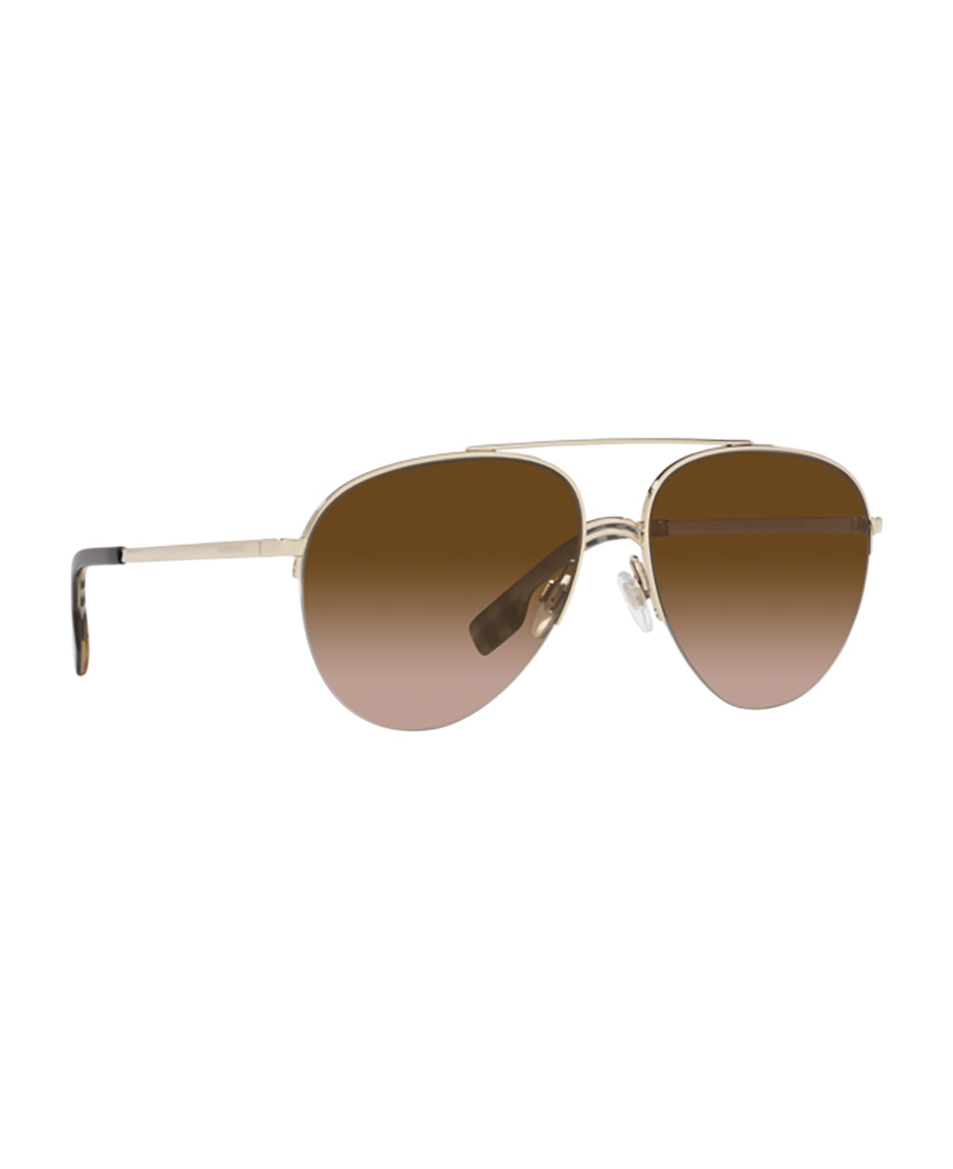Burberry Eyewear Be3113 Light Gold Sunglasses - Light Gold