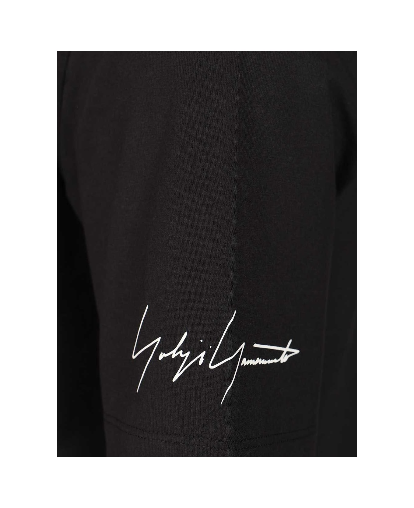 Y-3 Nbhd Logo Tee - Nero