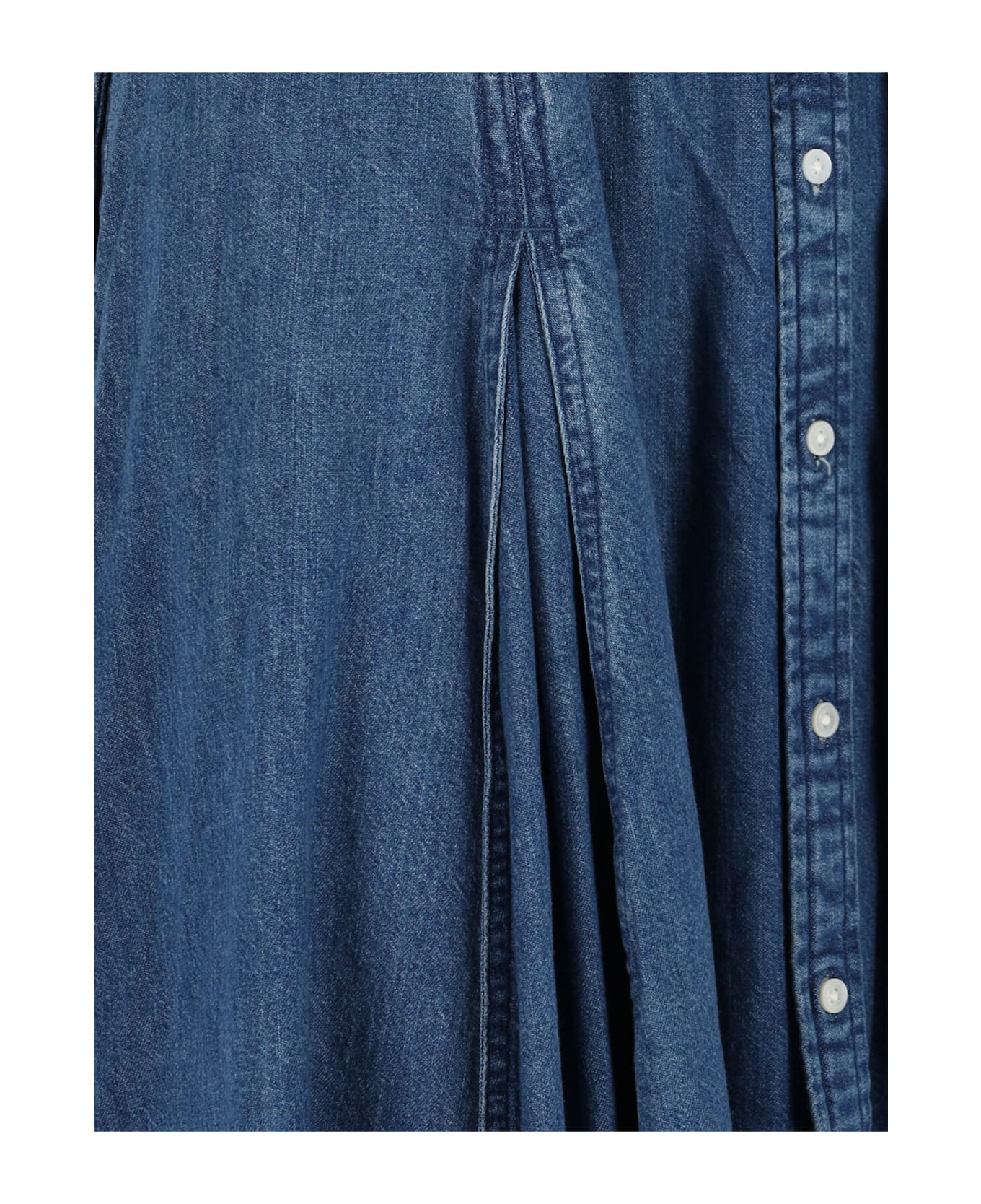Polo Ralph Lauren Denim Midi Dress - Blue