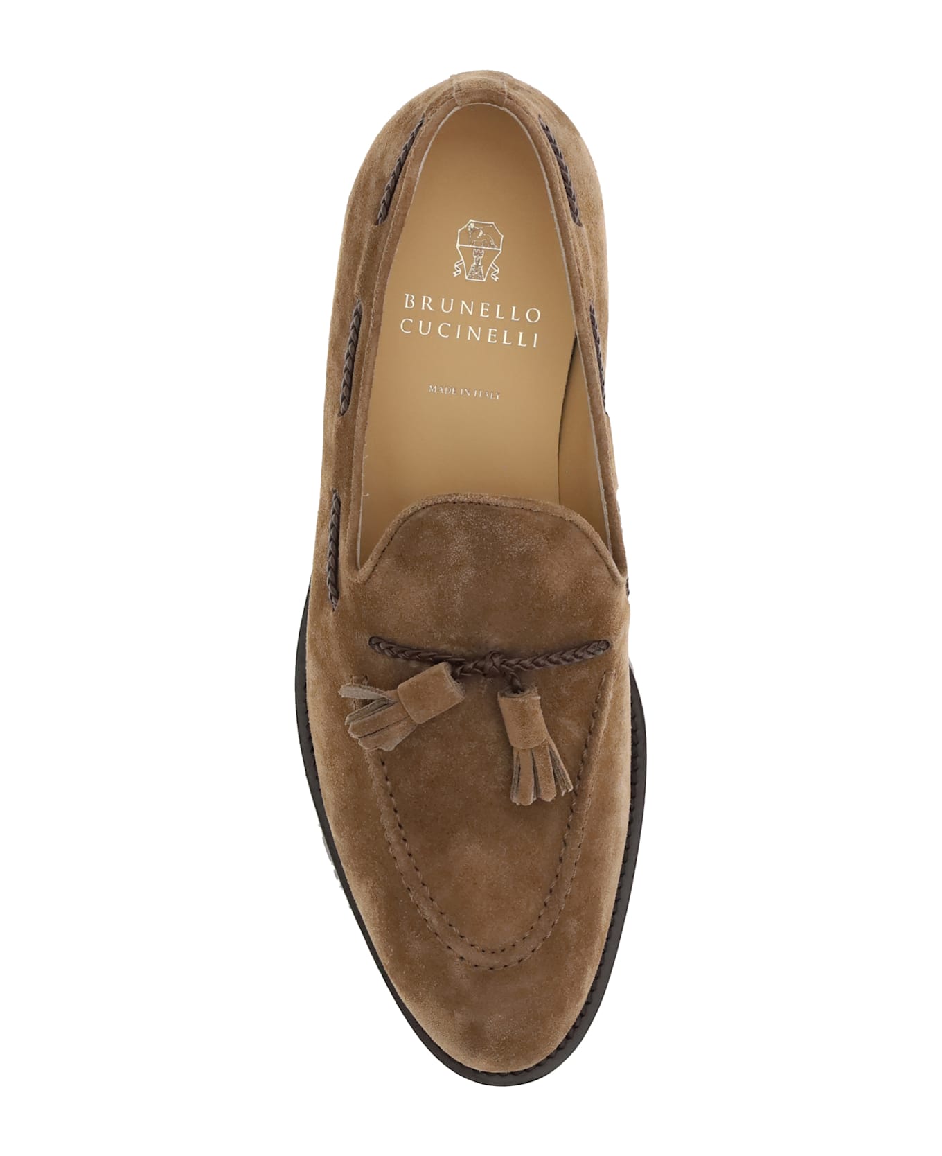 Brunello Cucinelli Suede Loafers