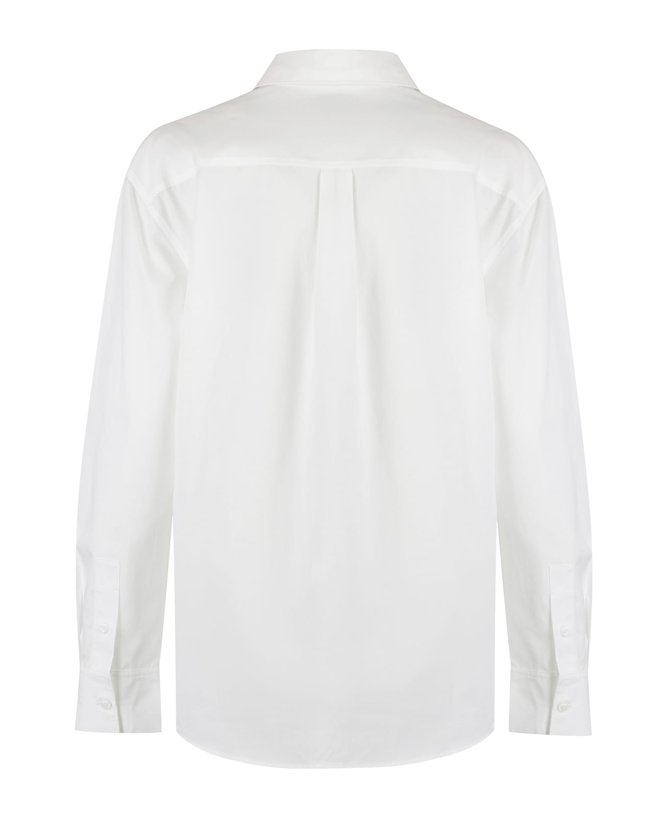 Calvin Klein Oxford Shirt In Cotton - White