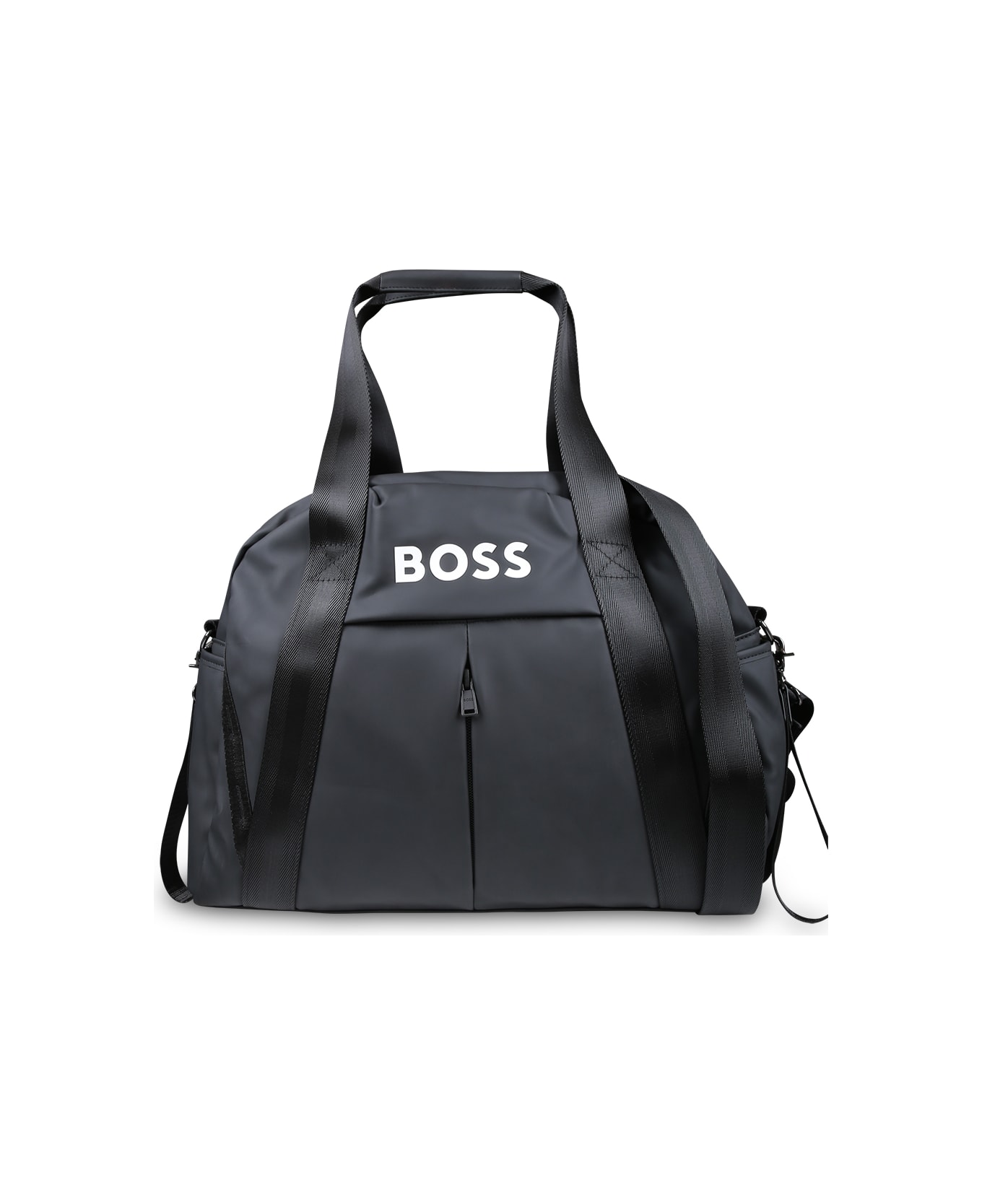 Hugo Boss Black Changing Bag For Babykids With Logo - Black