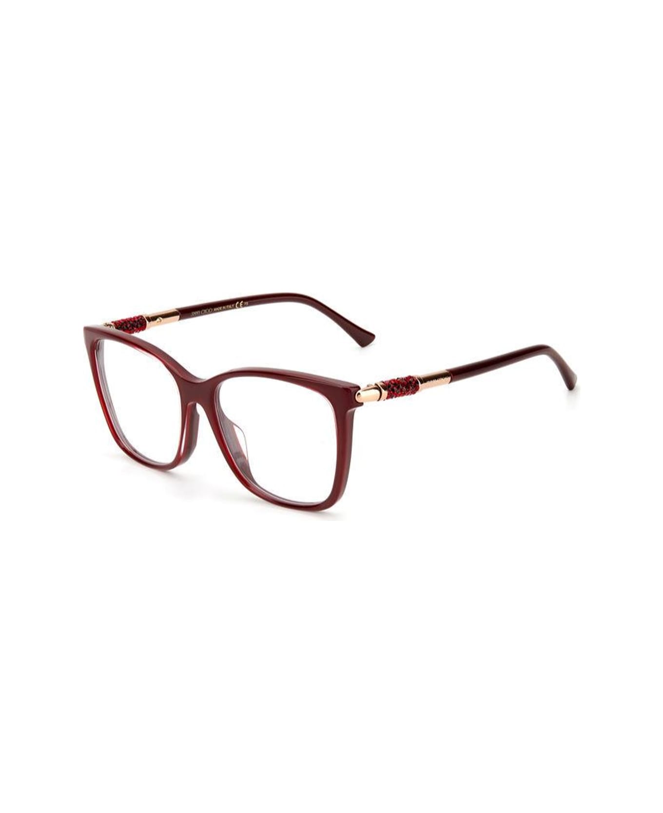 Jimmy Choo Eyewear Jc294/g Iy1/17 Glasses - Rosso アイウェア