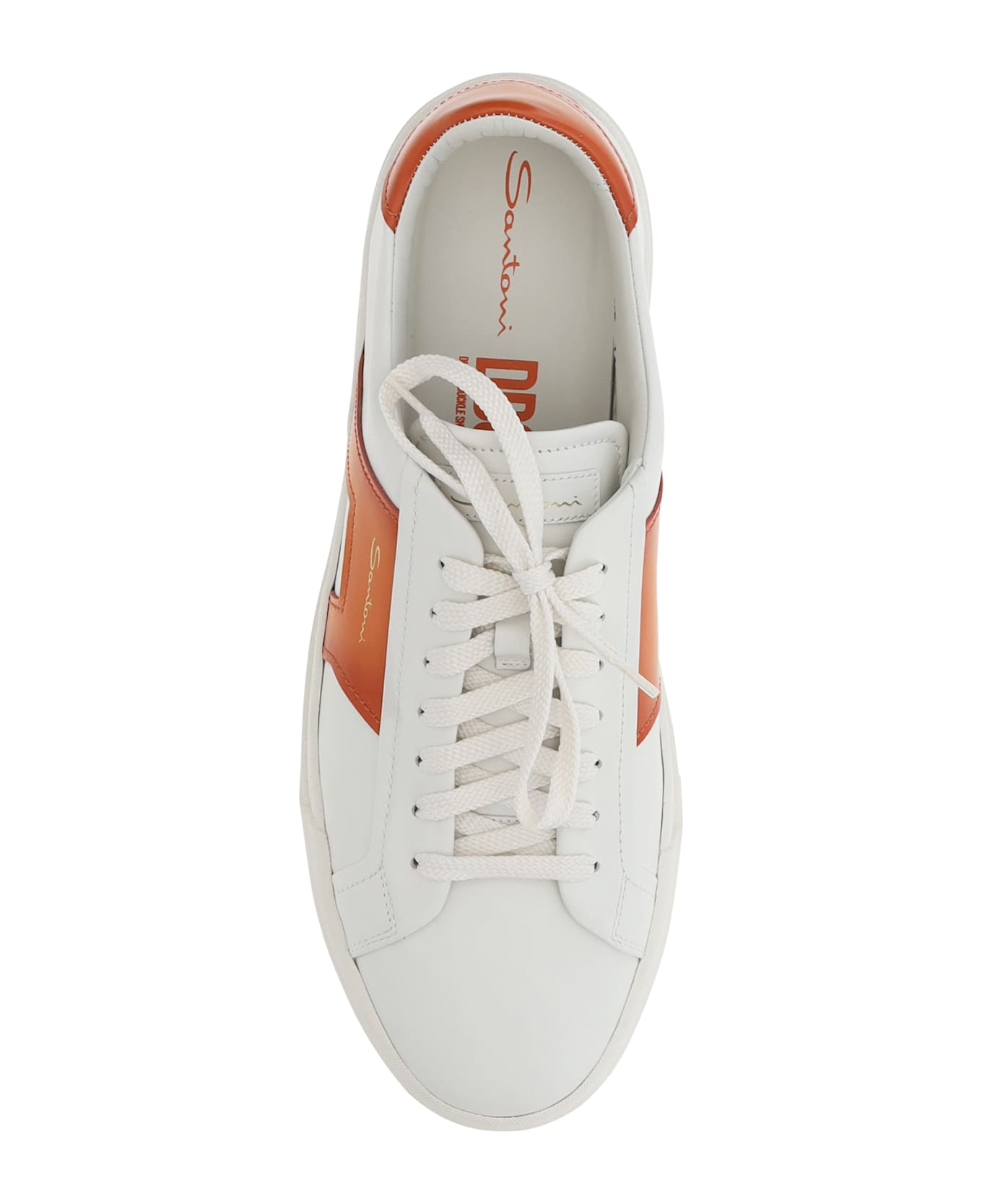 Santoni Leather Sneakers