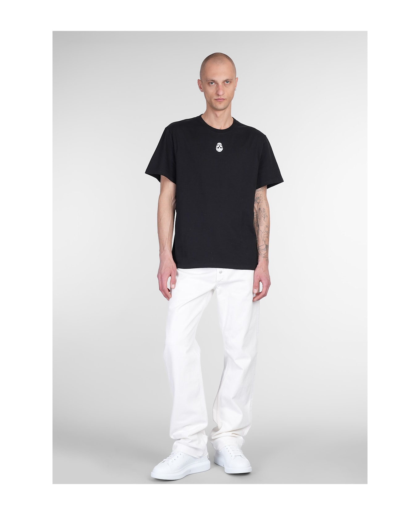 Alexander McQueen Jeans In White Cotton - white