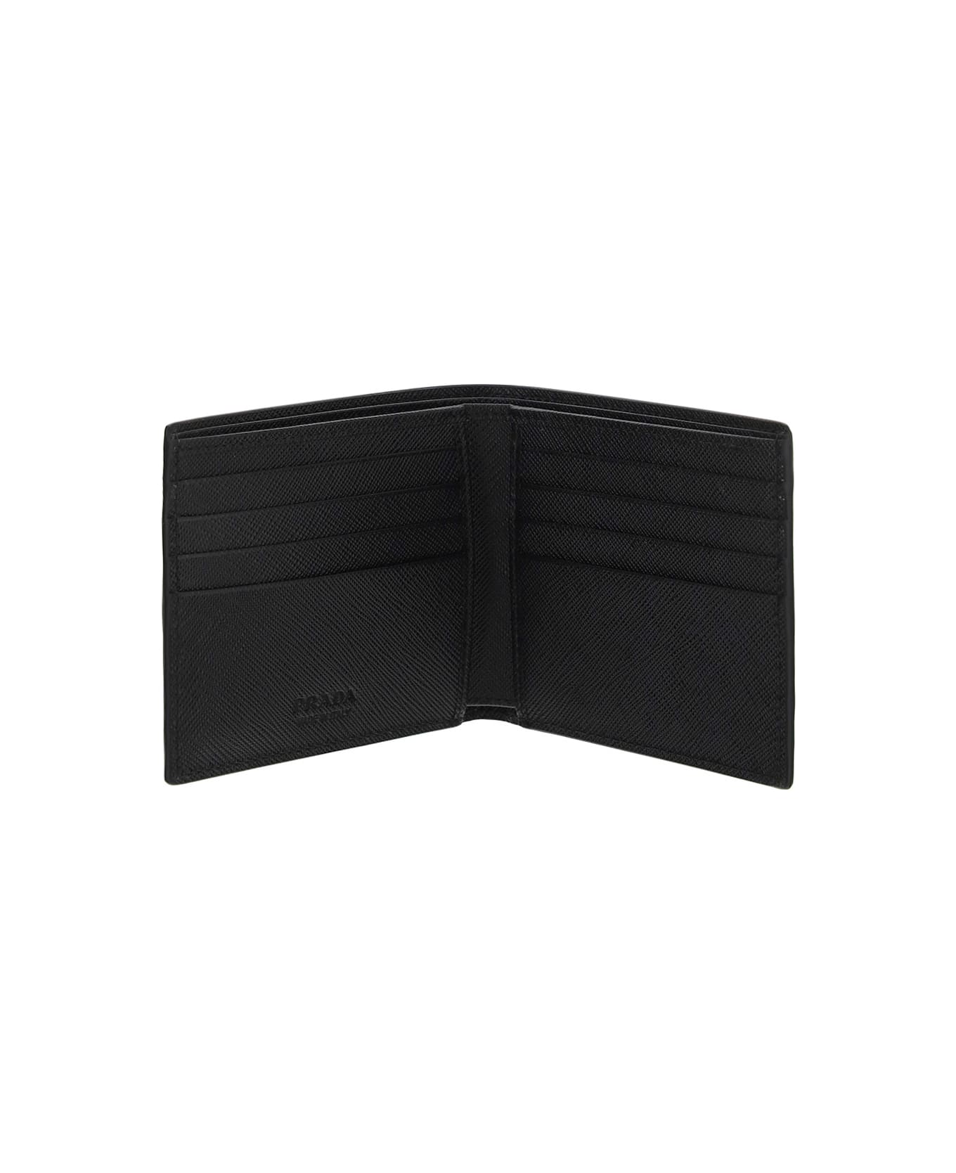 Prada Saffiano Bifold Wallet - F0002