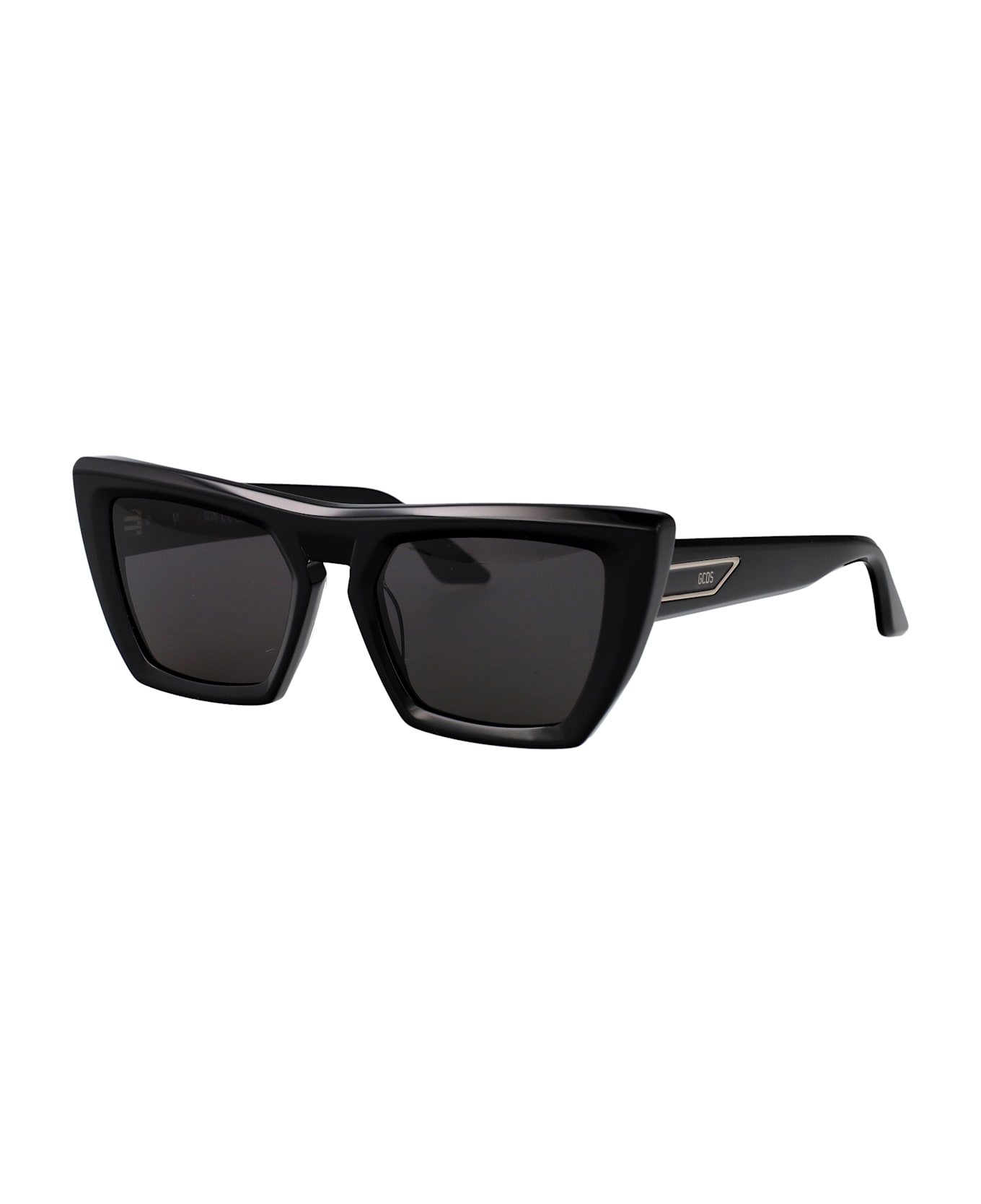 GCDS Gd0065 Sunglasses - nero lucido / fumo