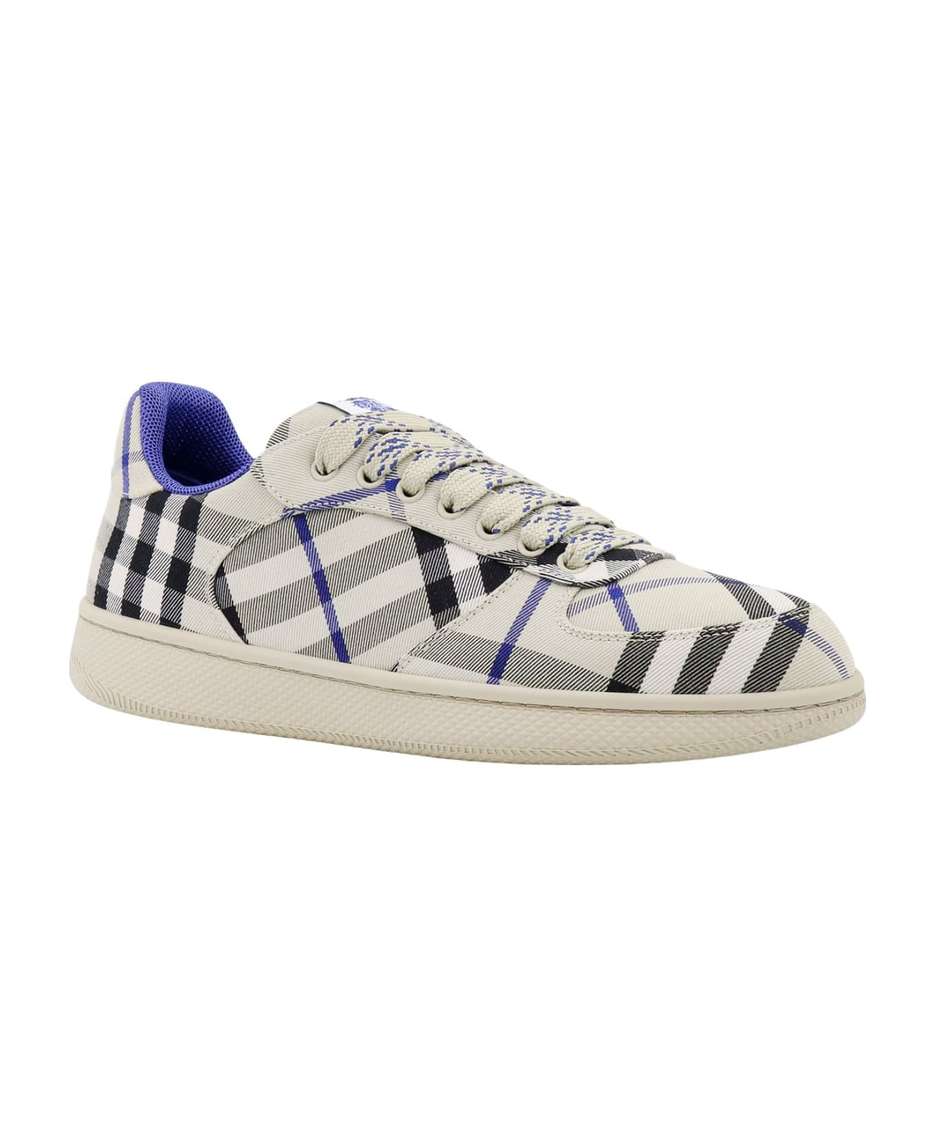 Burberry 'terrace' Beige Polyester Blend Sneakers - Beige